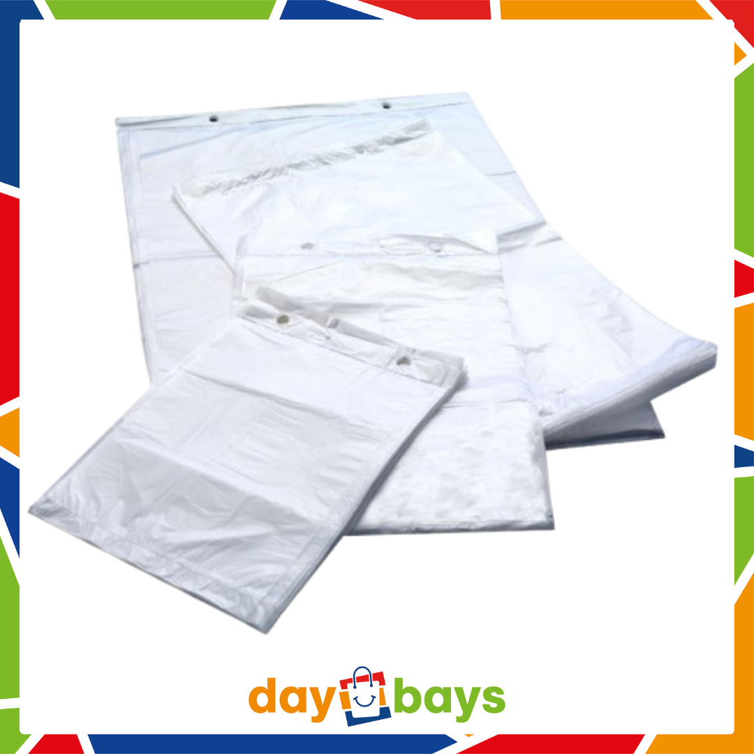 DayBays Abreissbeutel 20x30 cm LDPE Transparent geblockt