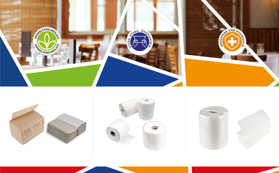 DayBays Jumbo Toilettenpapier Mini 2-lagig 393 Blatt Zellstoff Extra Weich Weiß