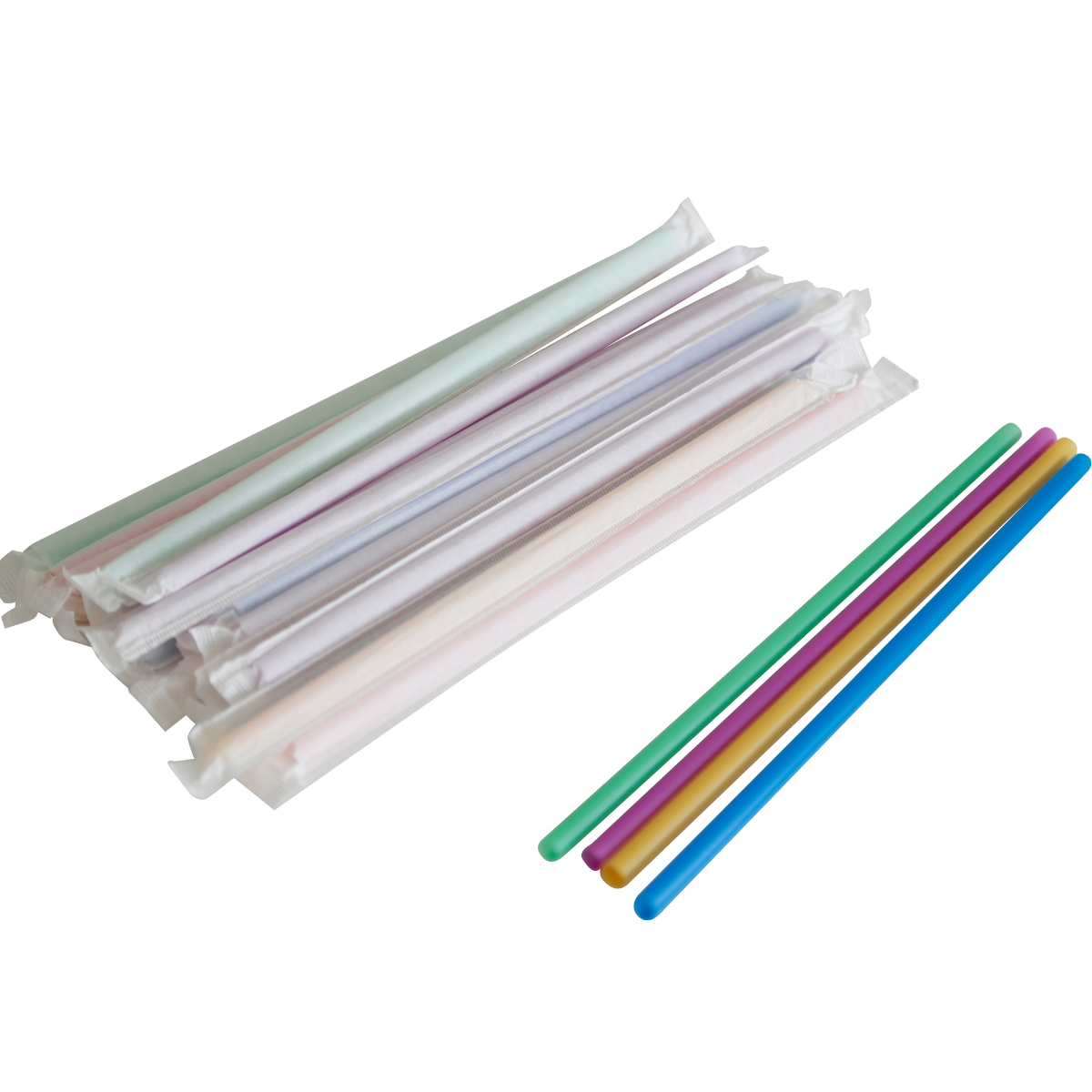 Mehrweg Strohhalme Einzeln Verpack