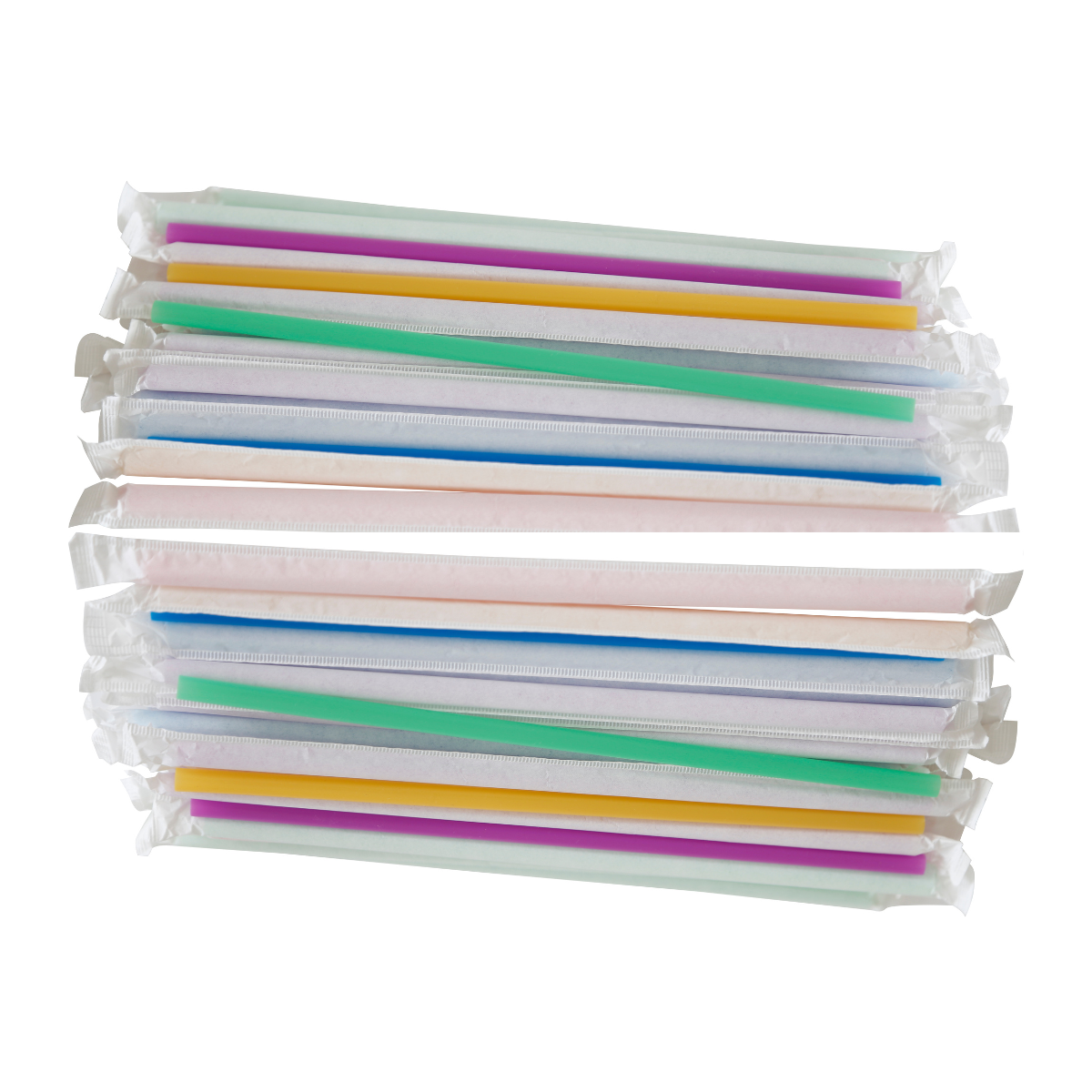Mehrweg Strohhalme Einzeln Verpack
