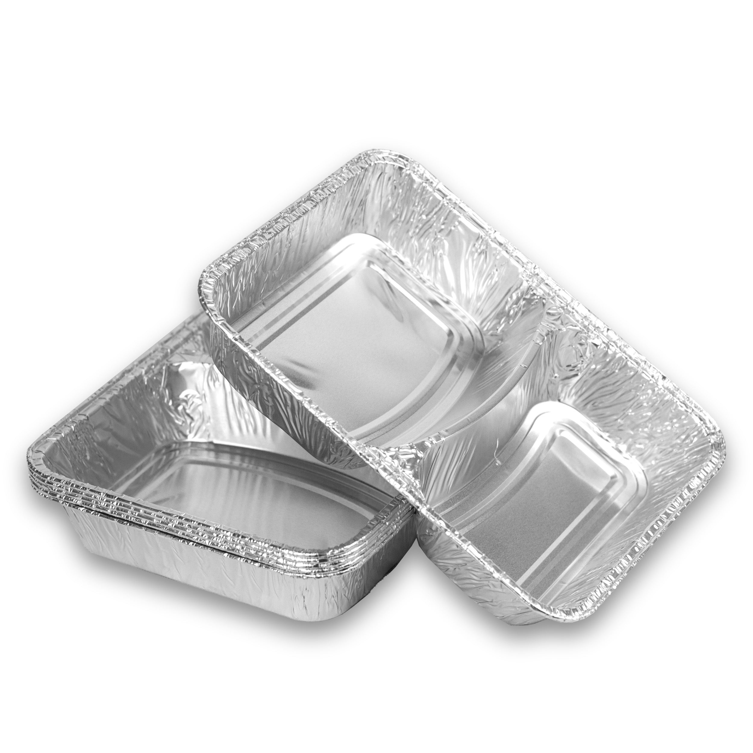 alumenüschalen R808-1020G 2-geteilt 980 ml tief 227x177x38 mm (580+400cc)