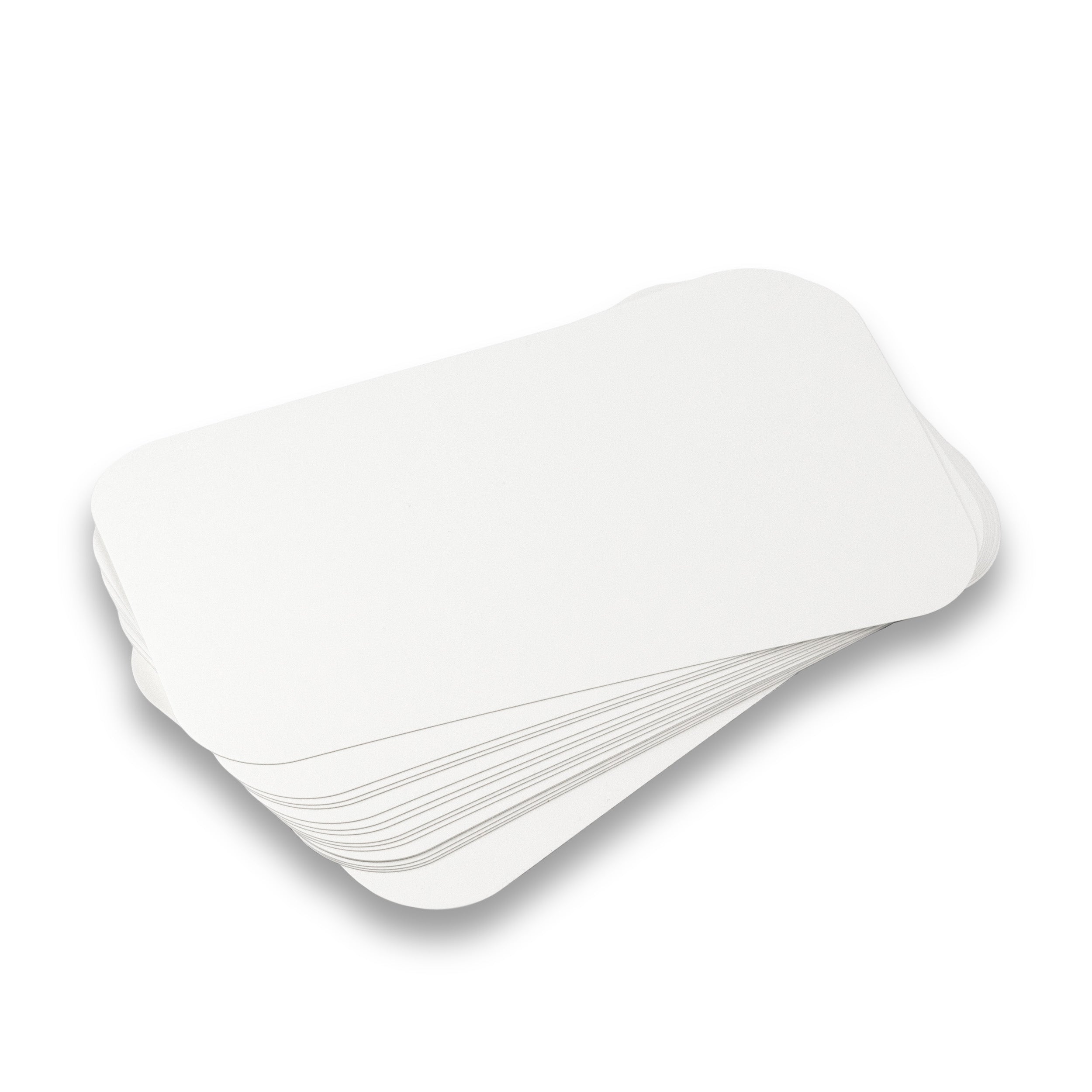 Aluschale deckel R87-651L aus Pappe mit aluminiumbeschichtetes Material 212x122 mm Rechteckig