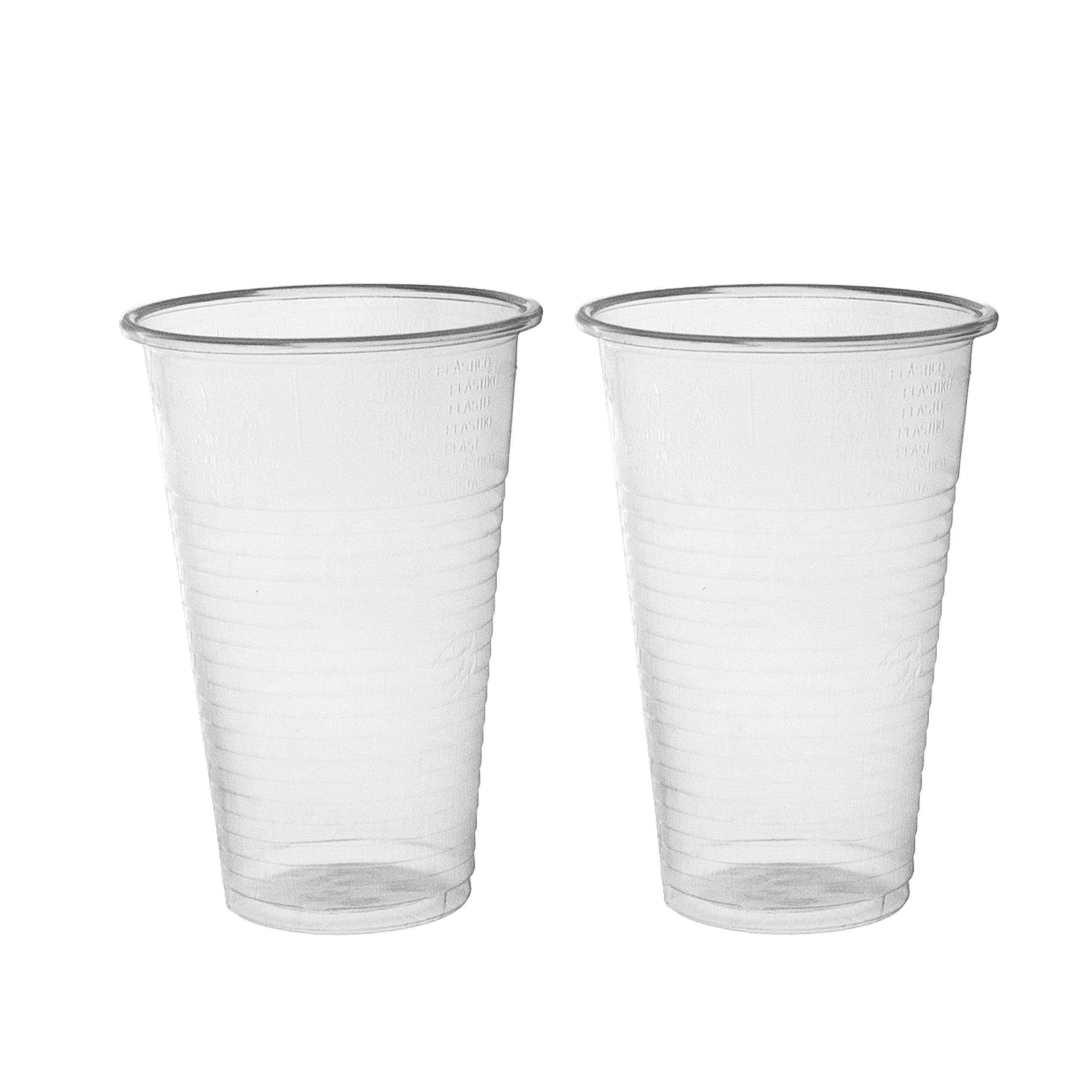 becher plastik 300ml Ø8cm Plastikbecher 0,3L transparent PP