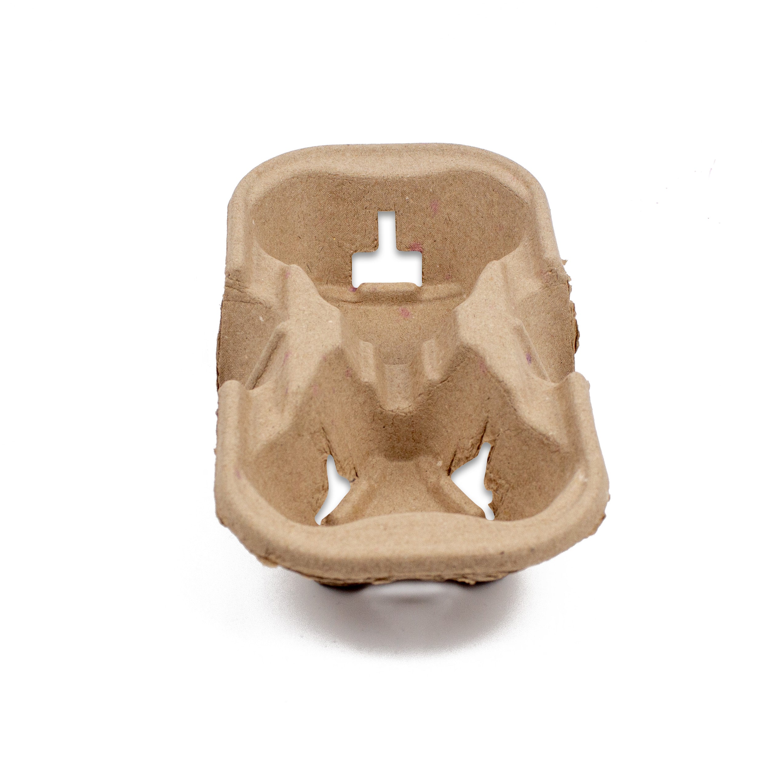 DayBays Einweg Kaffeebecher to Go Transport Behälter für 2 Becher "Cup Carrier" 22x12x4 cm aus Papier