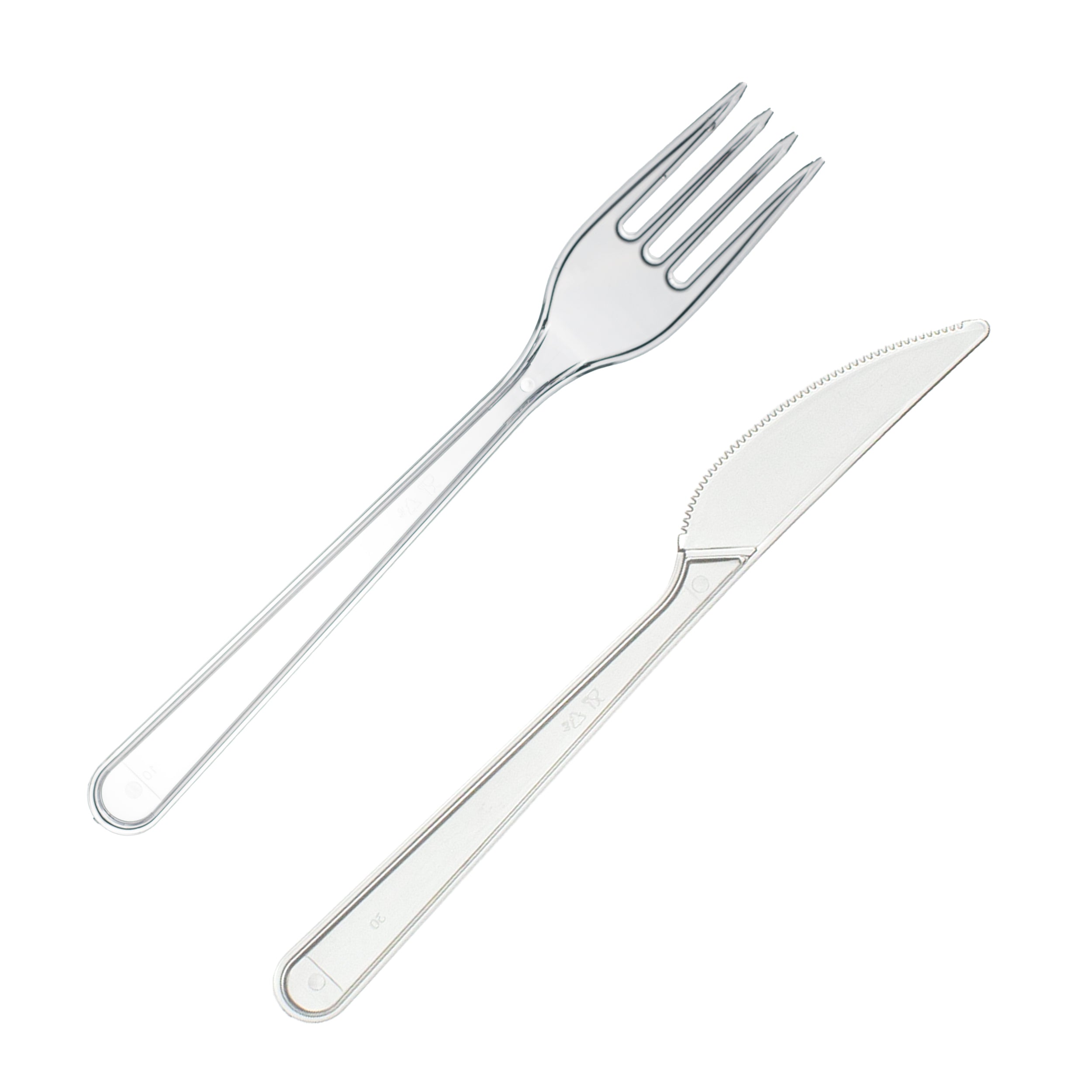 delux plastikbesteck 2&