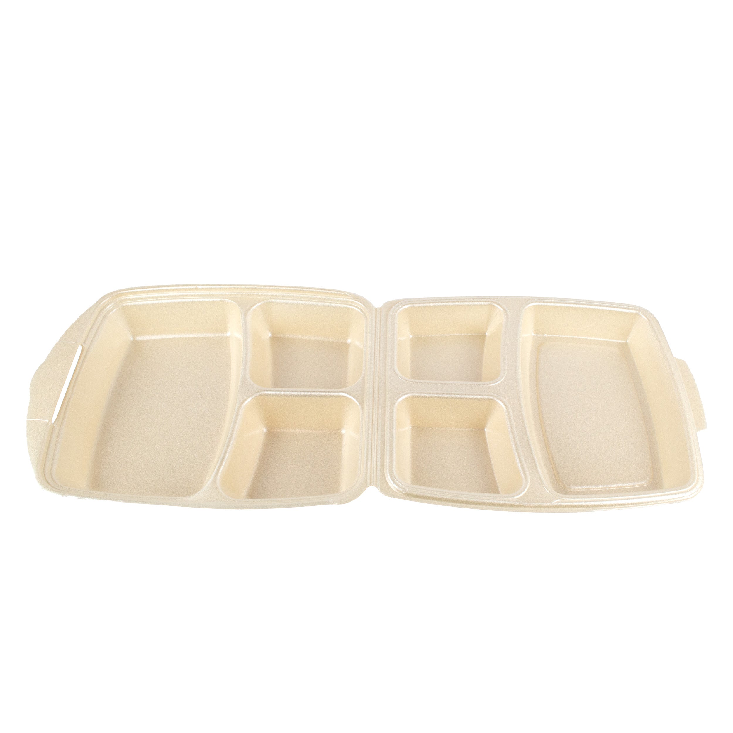 dinnerbox 3 teilig 220x285x75 mm Champagner laminiert