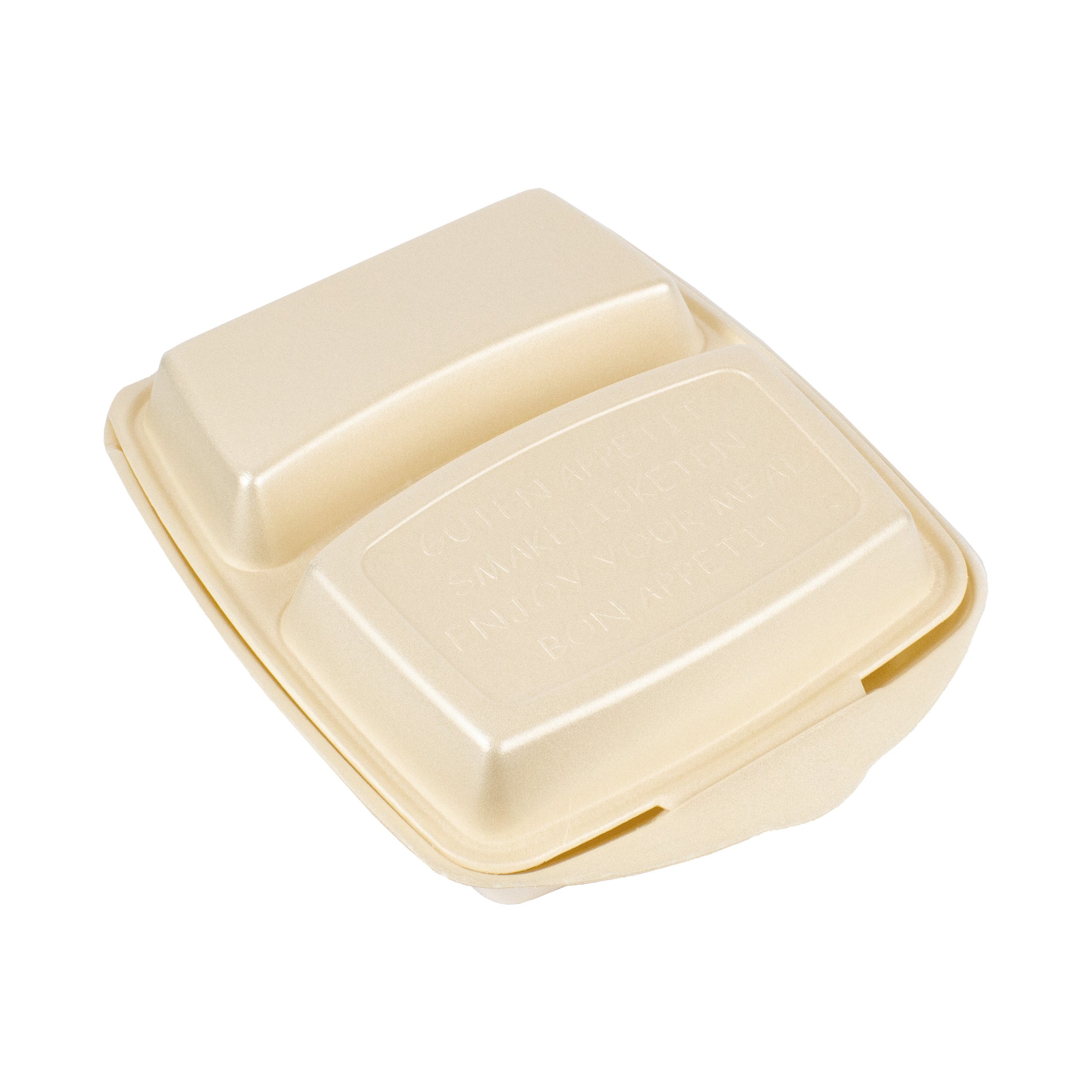 dinnerboxen 2 teilig 220x285x75 mm Champagner laminiert