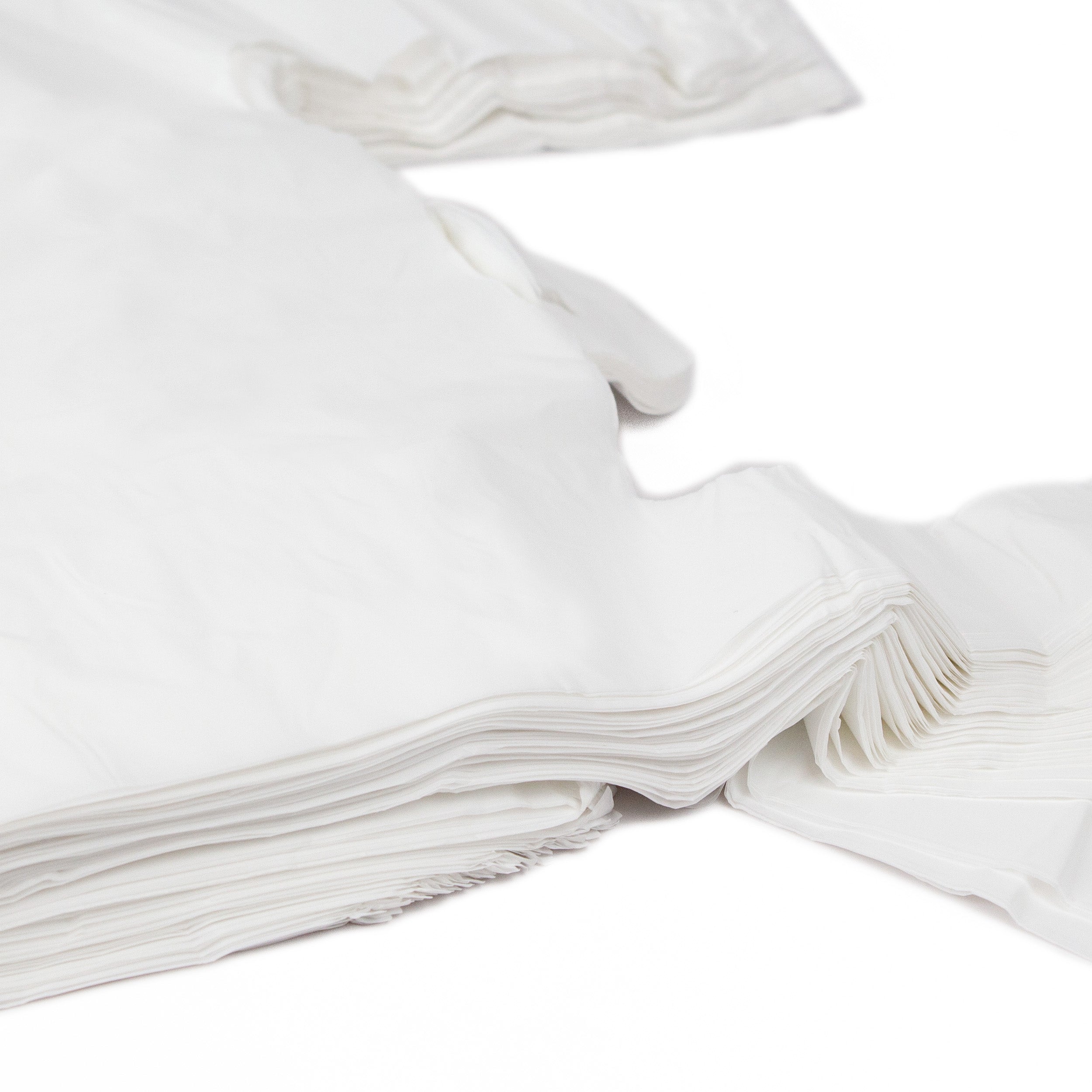 einkaufstaschen Extra Stark 30+18x55 cm MDPE weiss geblockt, reissfest