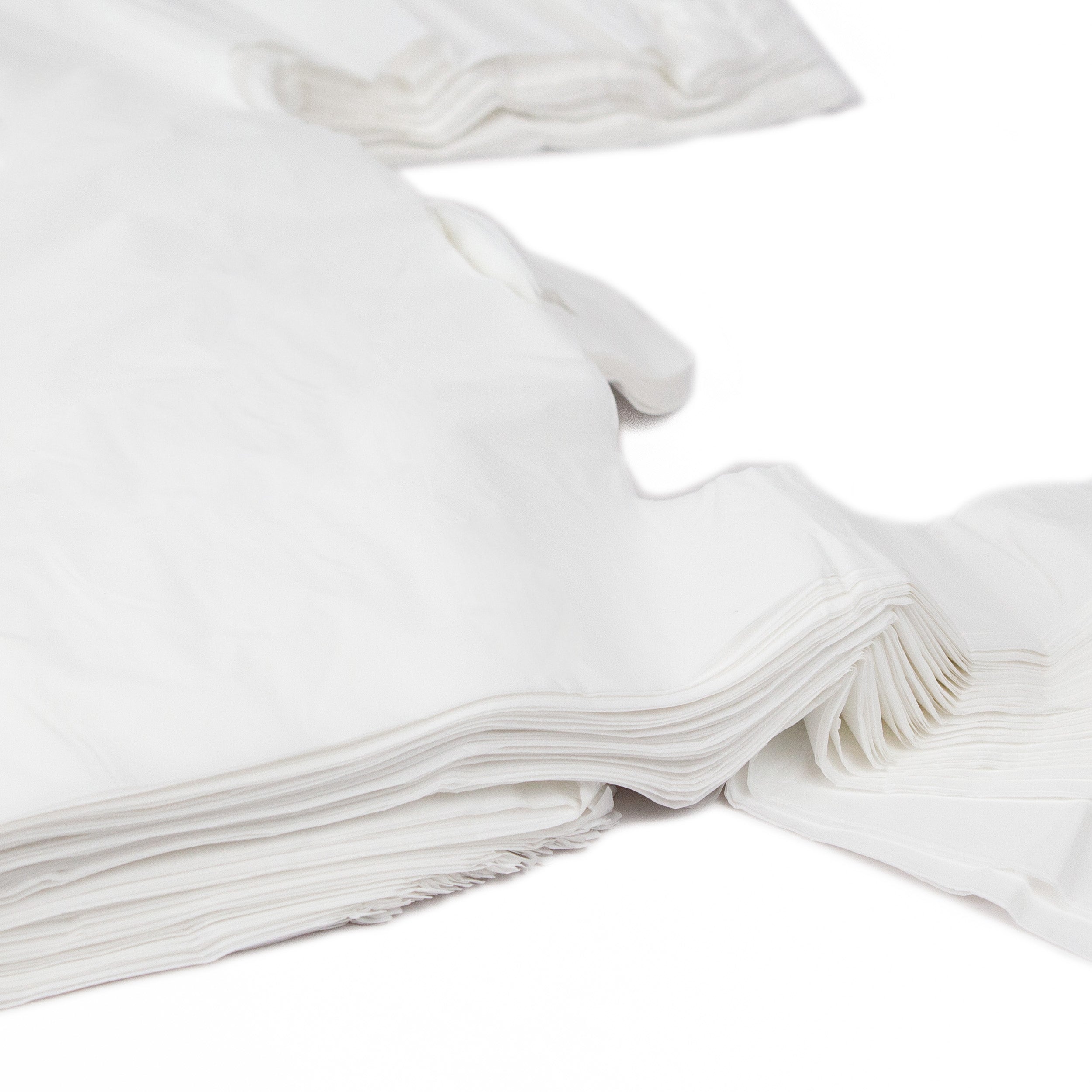 einkaufstaschen 30+18x55 cm HDPE weiß geblockt, reissfest