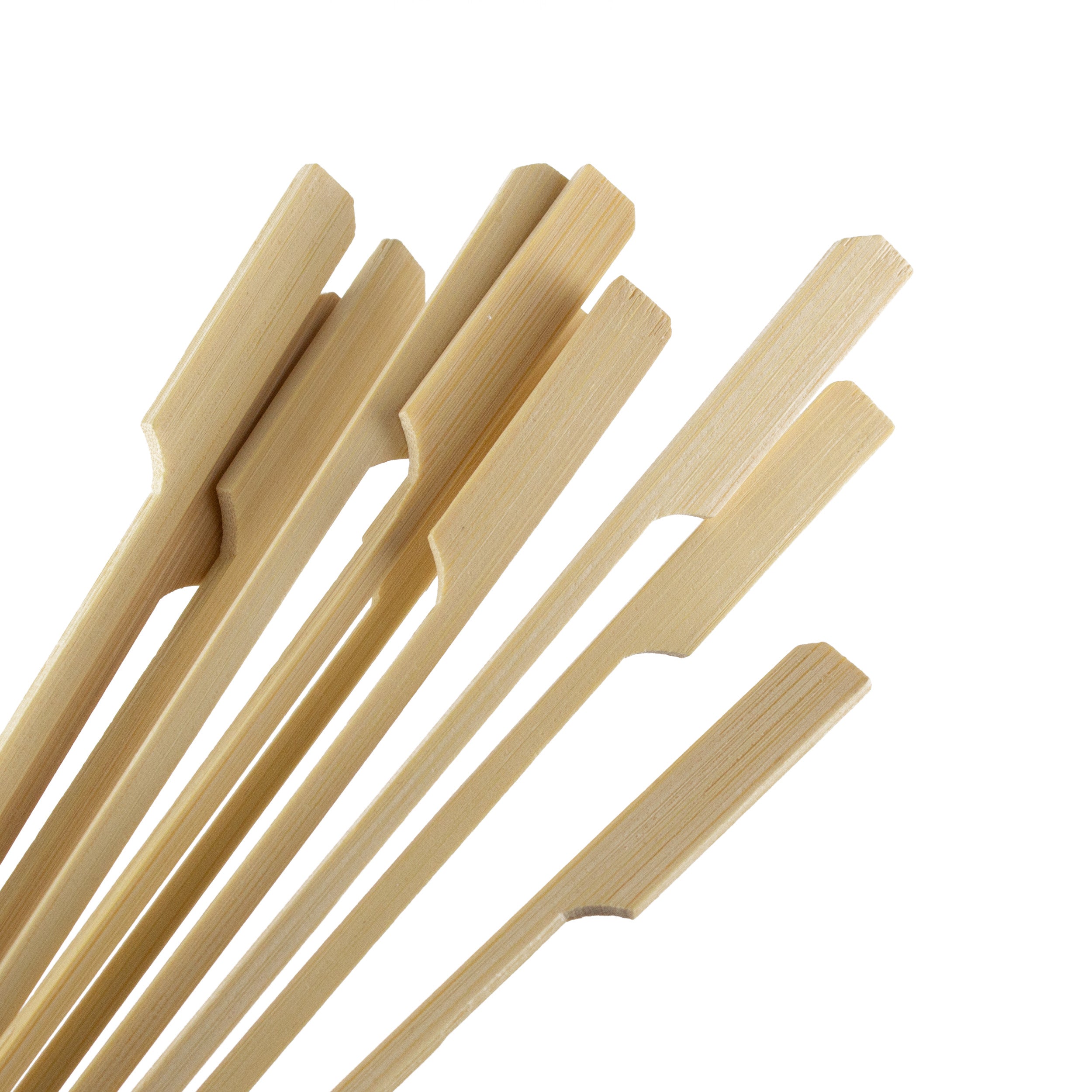 flaggenspiesse aus 100% Bambus für Fingerfood 12 cm mit Grifffähnchen
