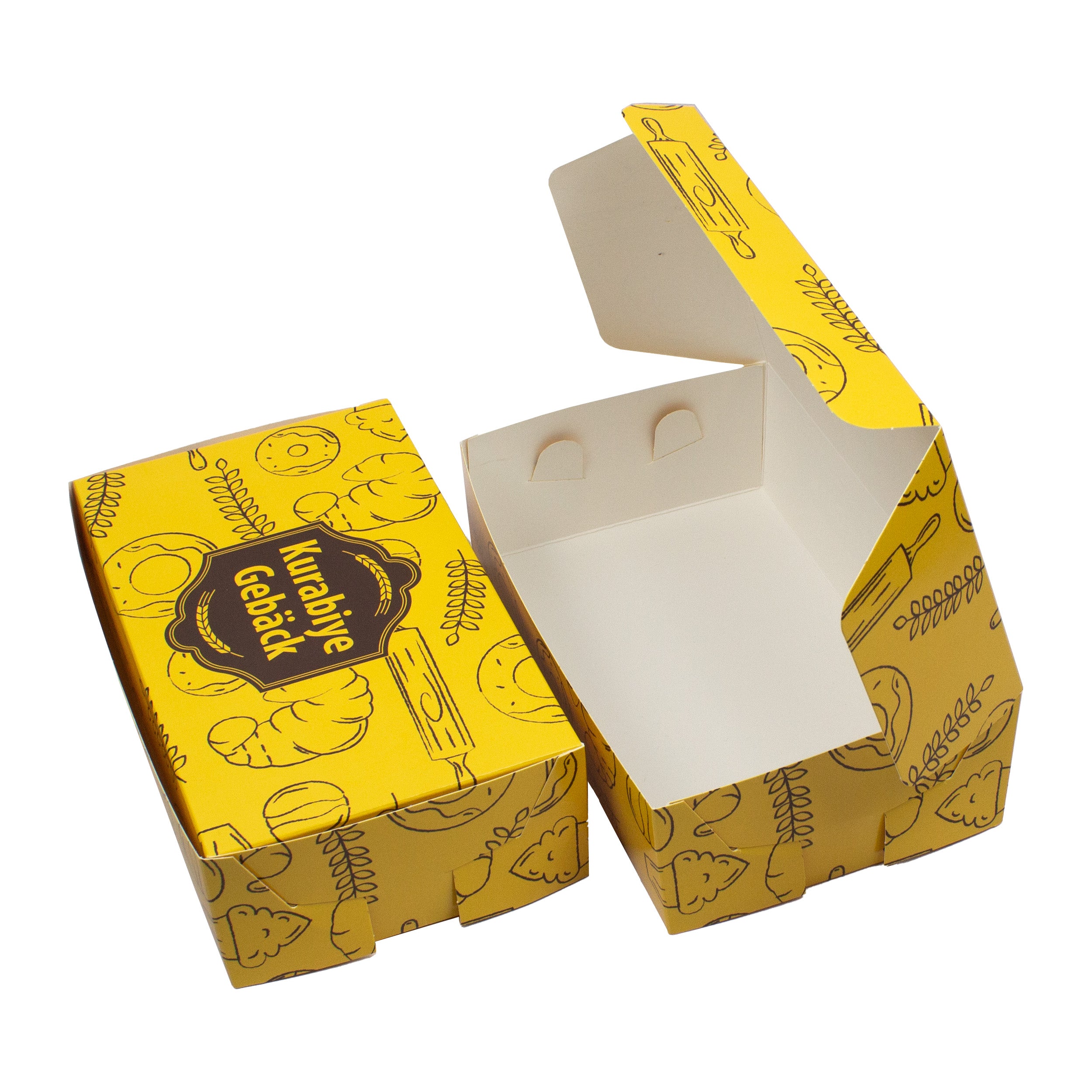 Faltschachteln mit Druck für keksebox 500 gr.