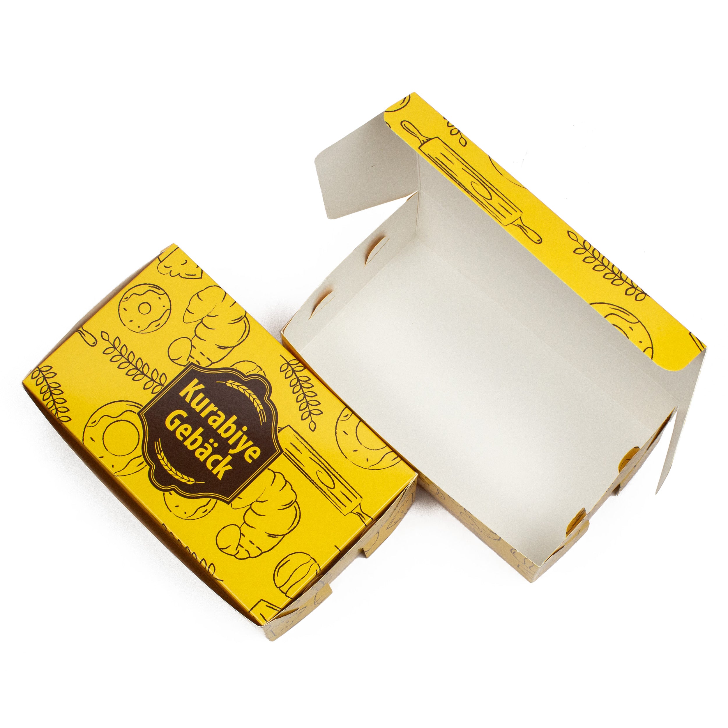 Faltschachteln mit Druck für kekseboxen 500 gr.