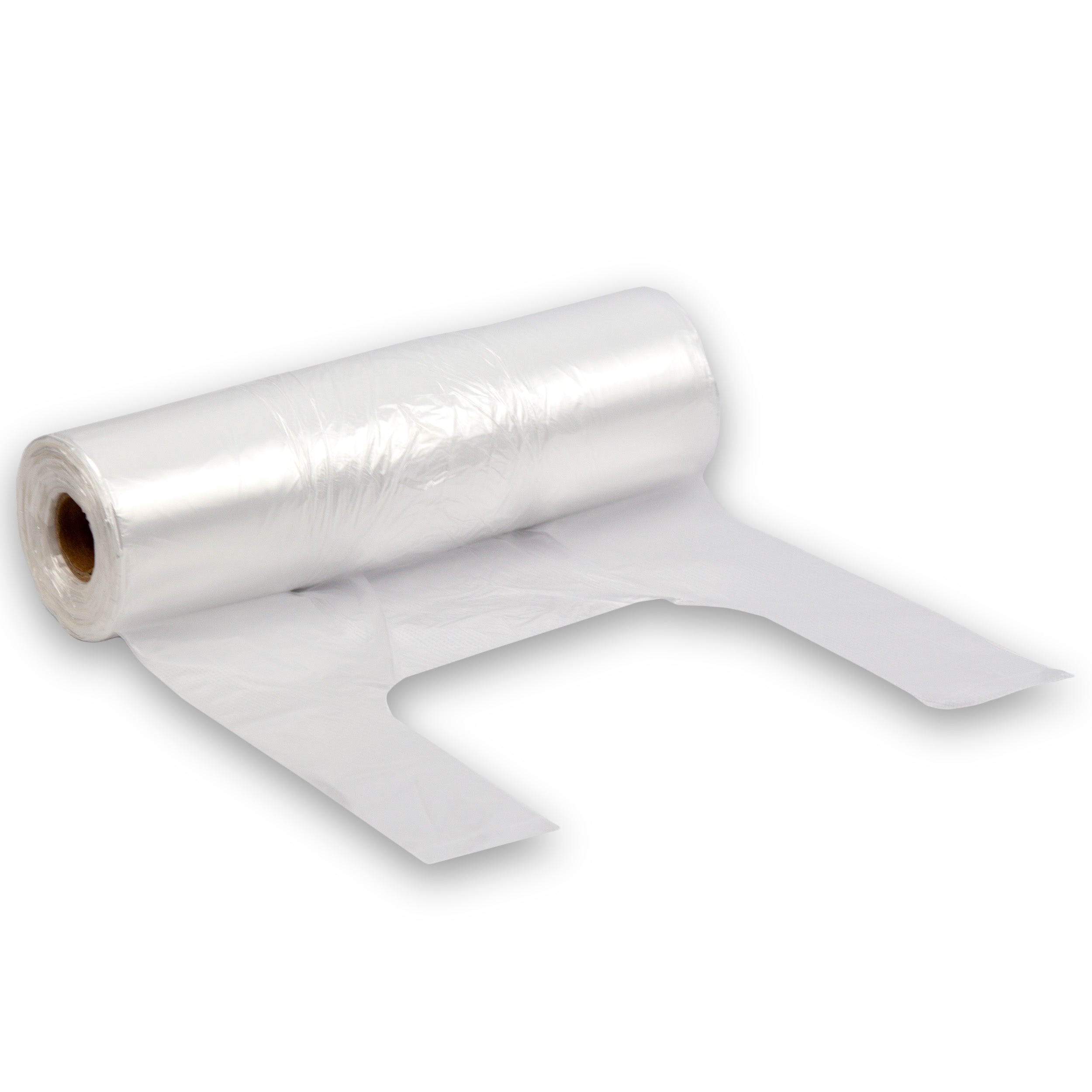 knotenbeutel auf Rolle 3 Kg 22+12x42 cm HDPE Transparent