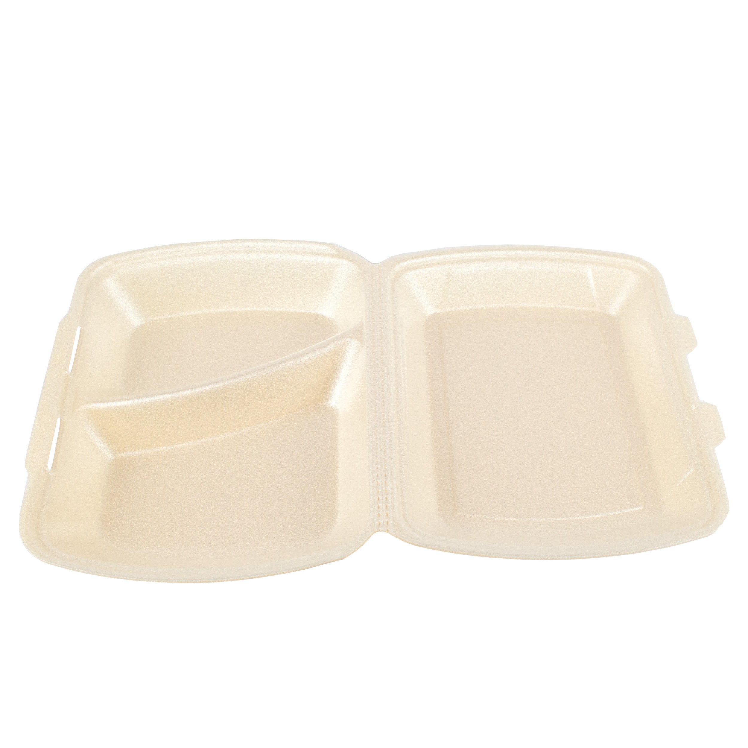 menüboxen IP4 2-geteilt 245x210x72 mm Champagner