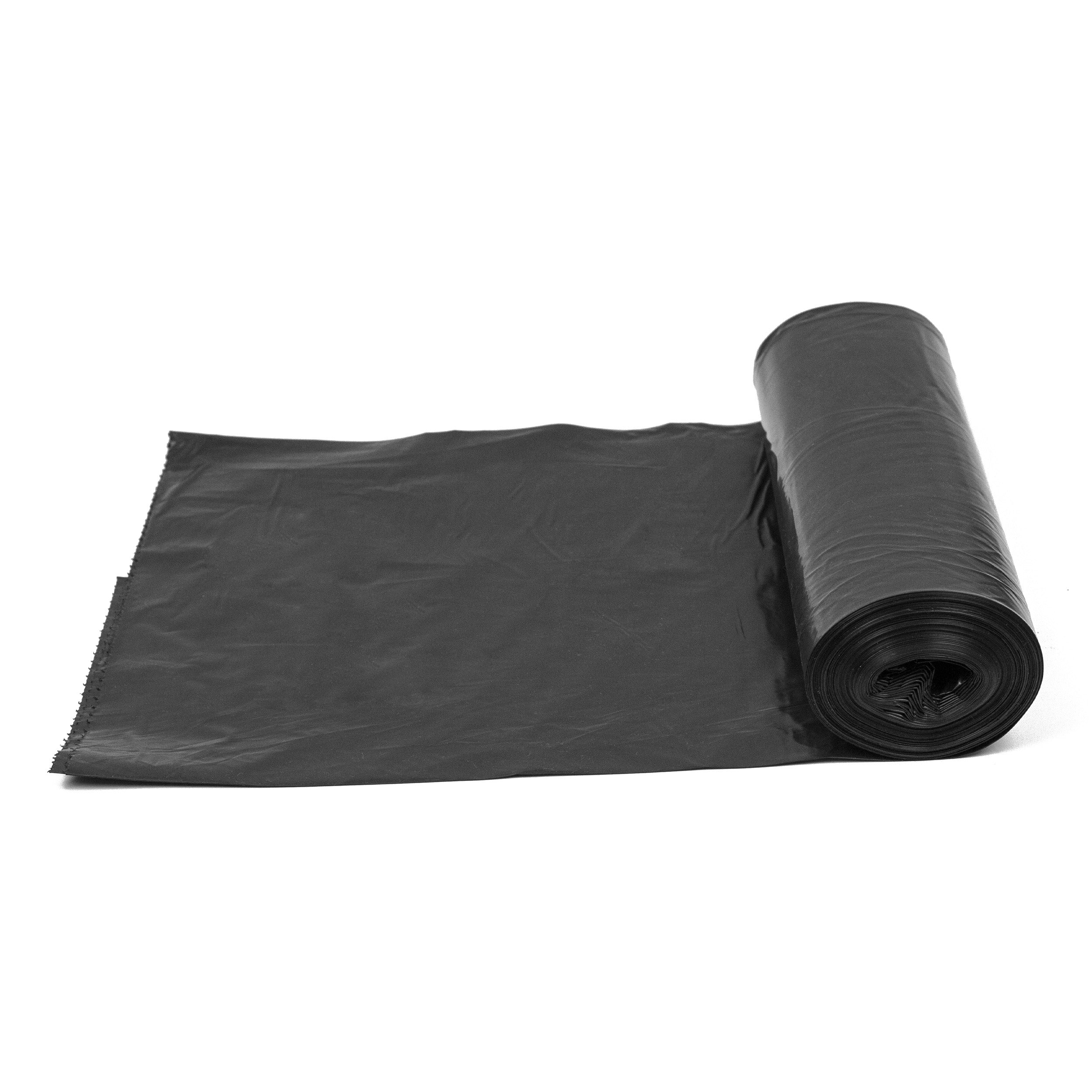 DayBays Müllsäcke Premium 130L 82x108 cm HDPE Schwarz Extra Stark