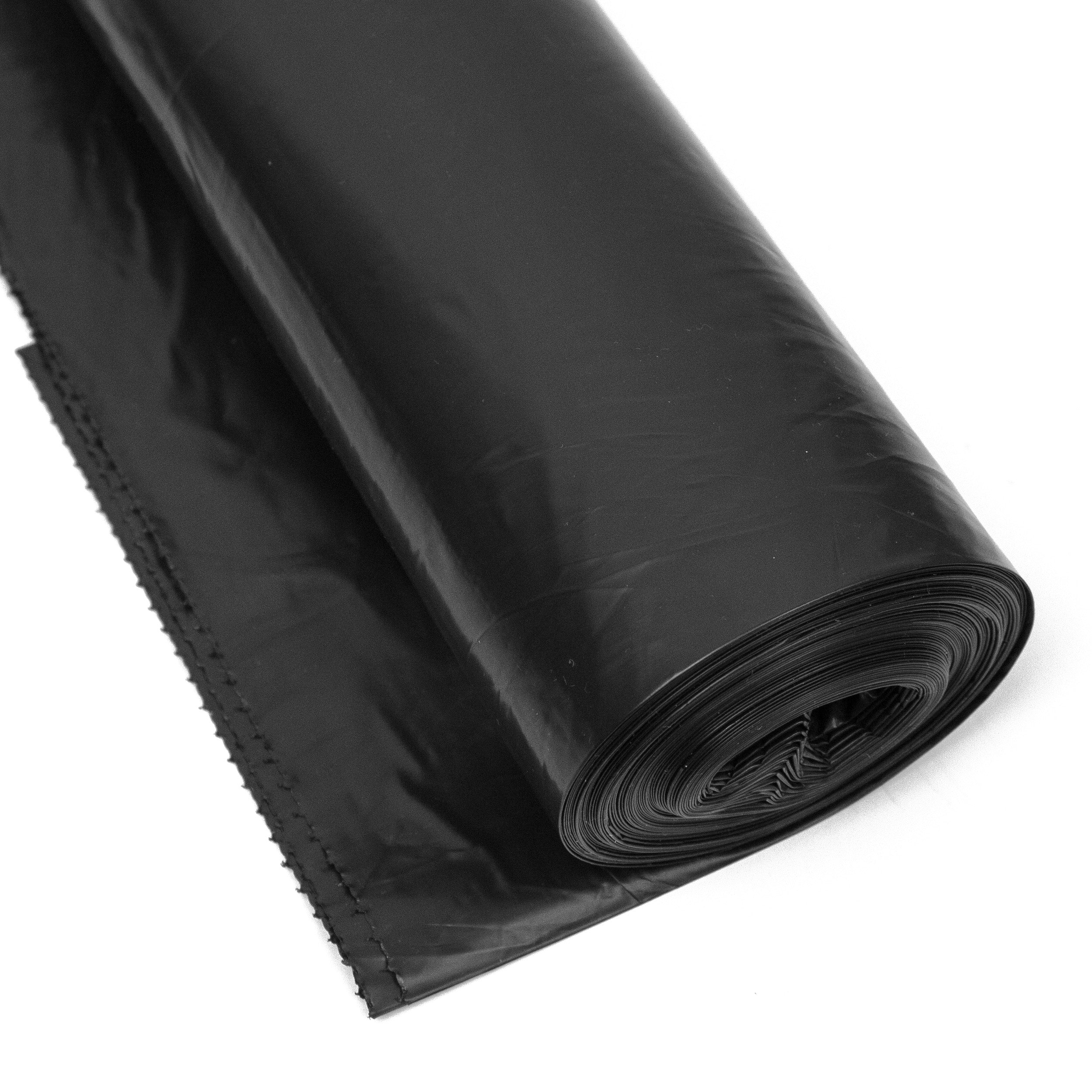 DayBays Müllsäcke Premium 130L 82x108 cm HDPE Schwarz Extra Stark