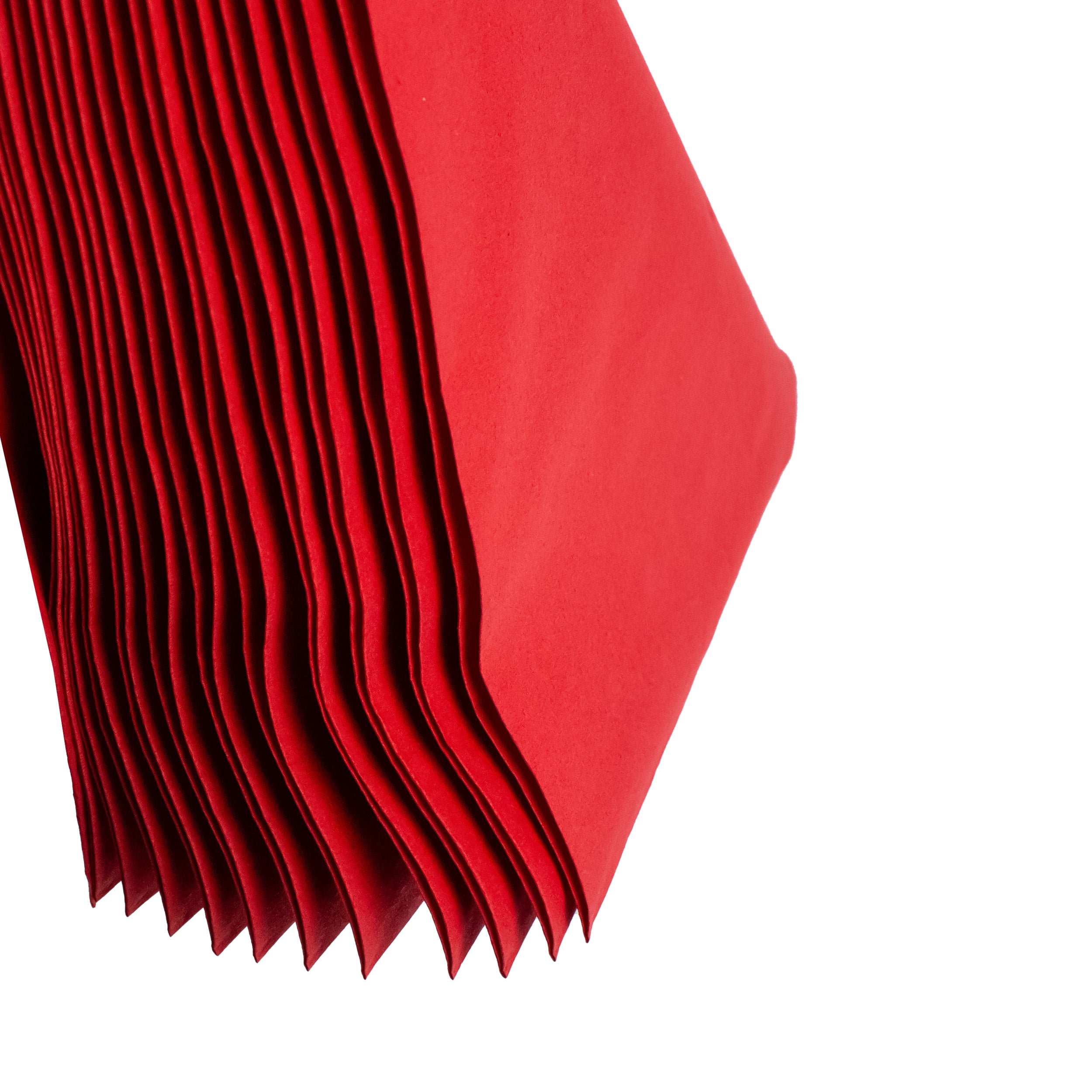 papierservietten Premium 40x40 cm Zellstoff 2-lagig 1/4 Falz Rot