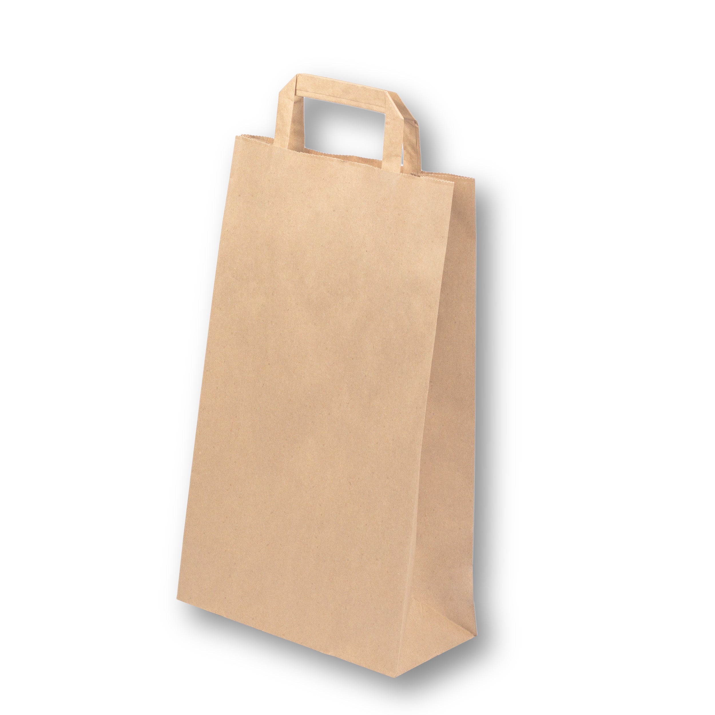 papiertragetaschen 22+10x36 braun