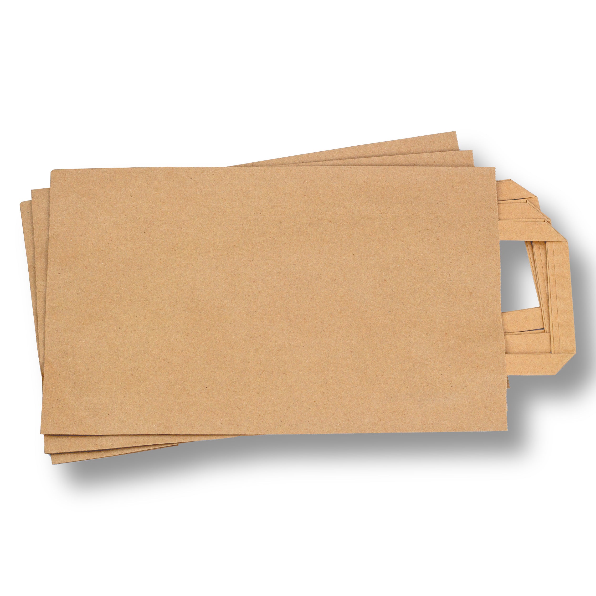 papiertüten 22+10x36 braun