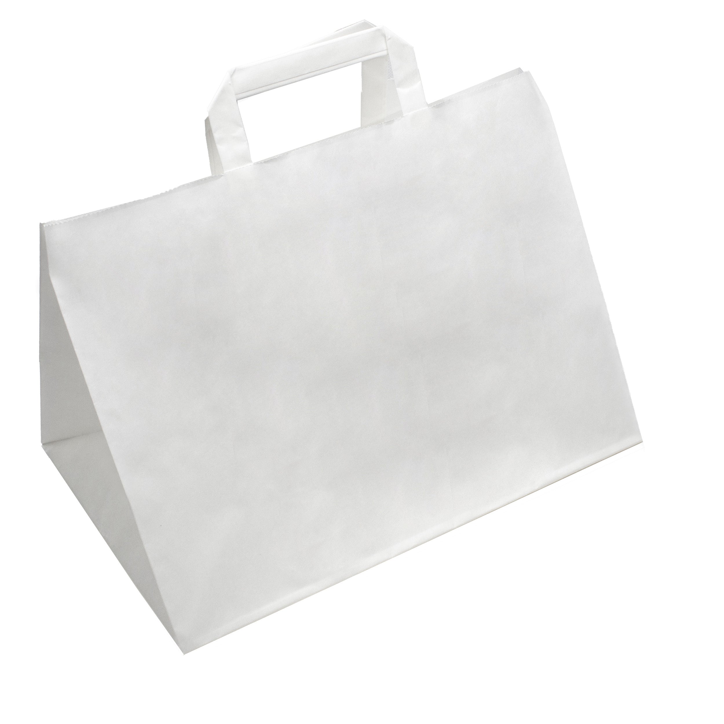 papiertüten 32+22x25 weiß