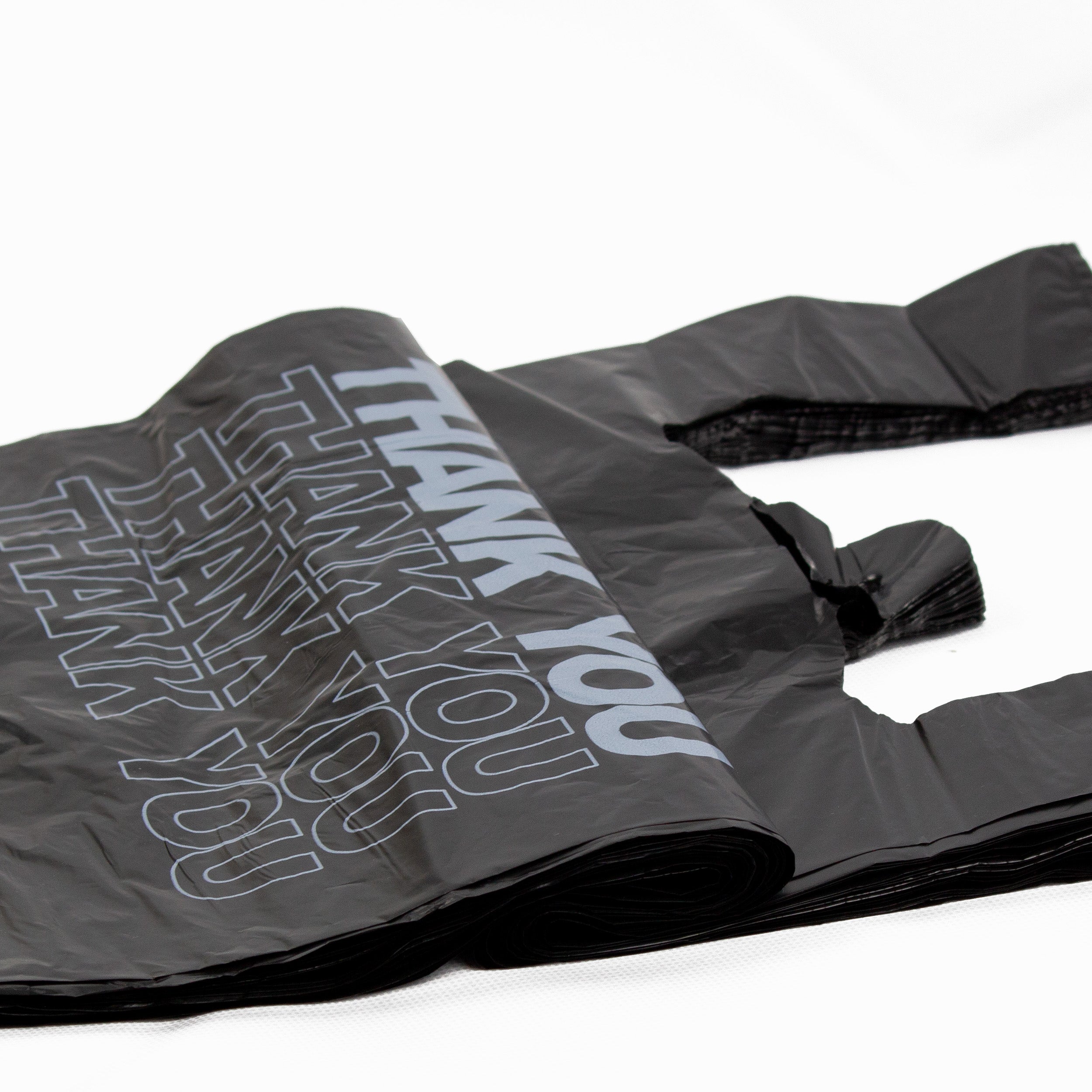 plastiktüte 30+15x55 Mit Druck &