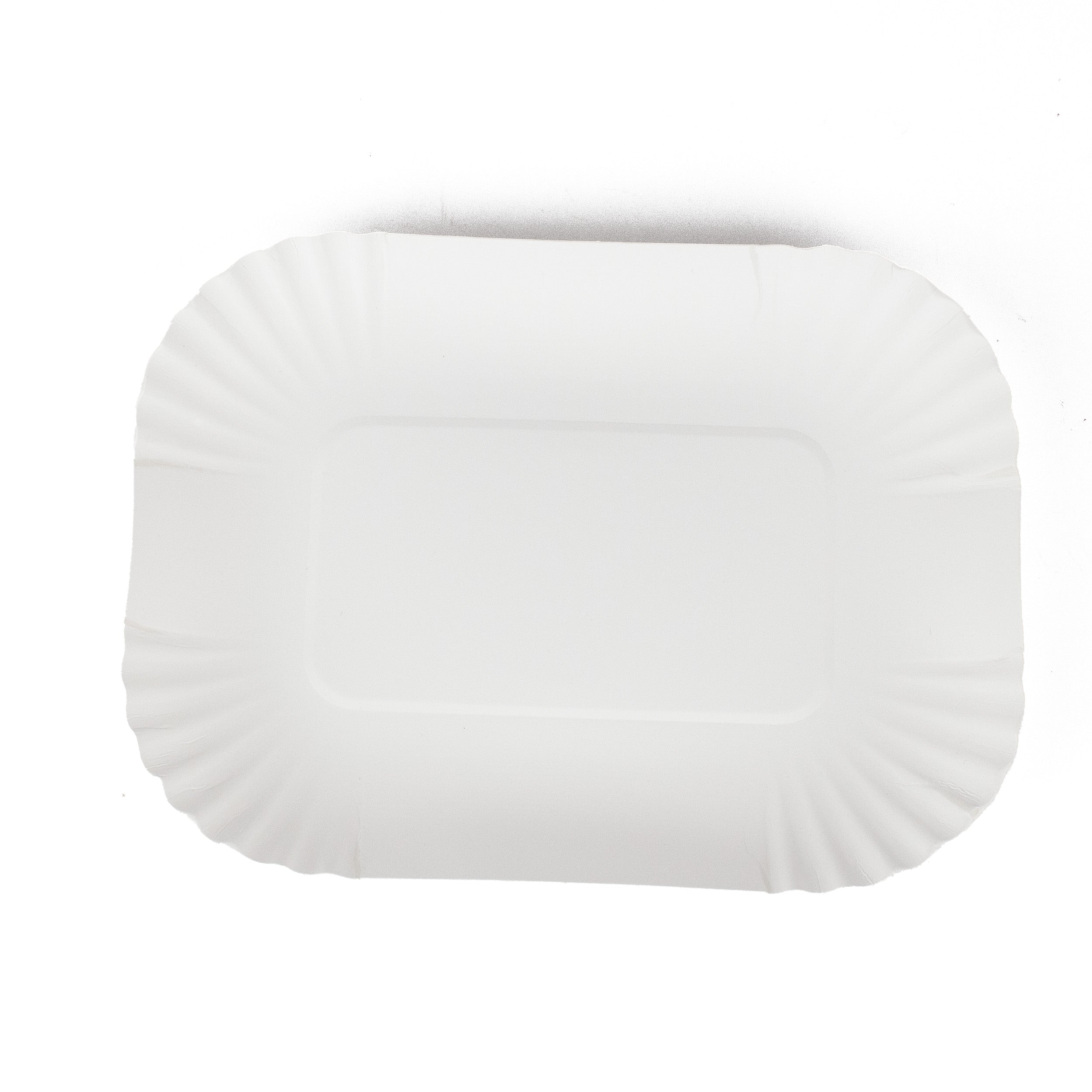 pommes schale KU41 ca 13x18x3 cm weiß ohne Beschichtung