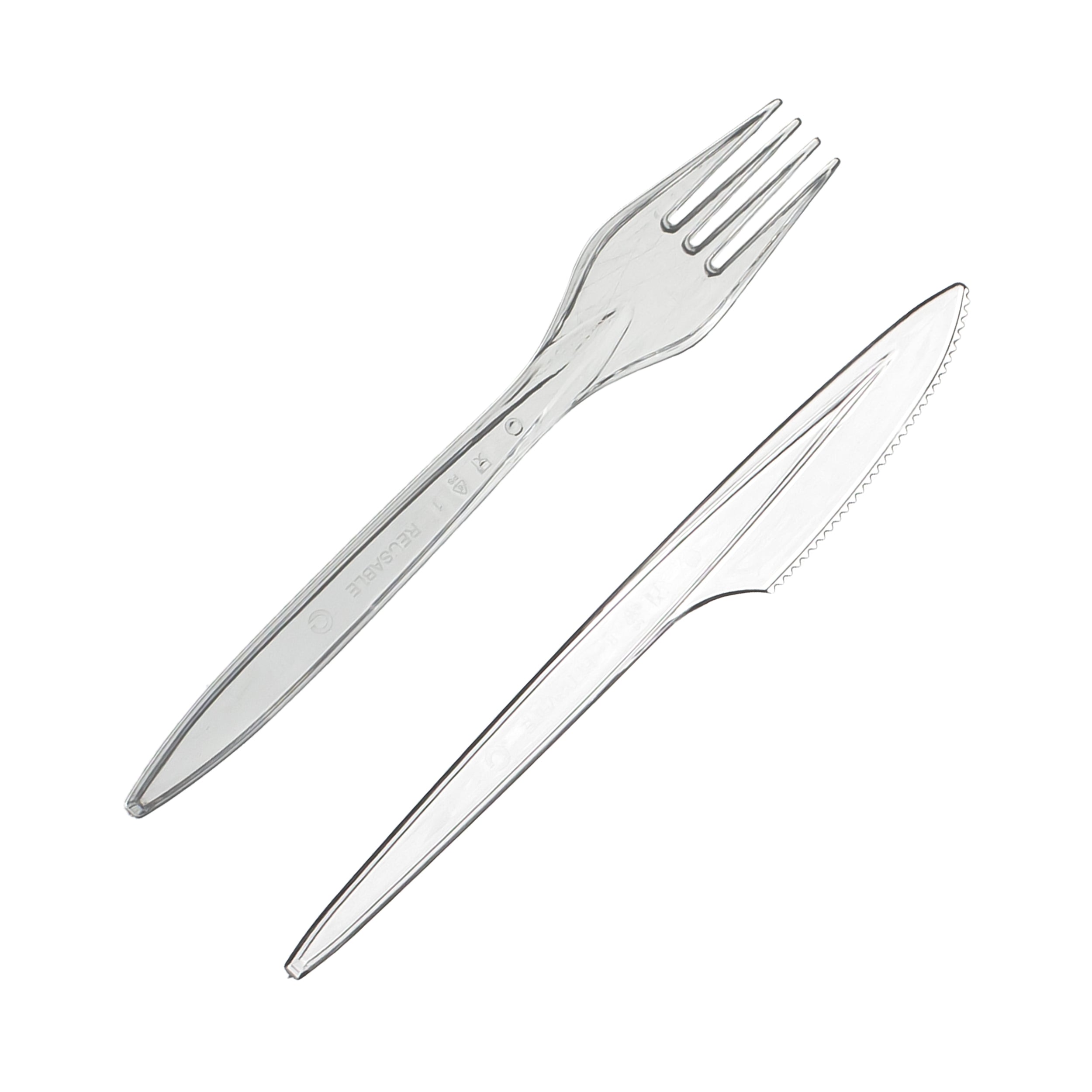 premium plastikbesteck 2&