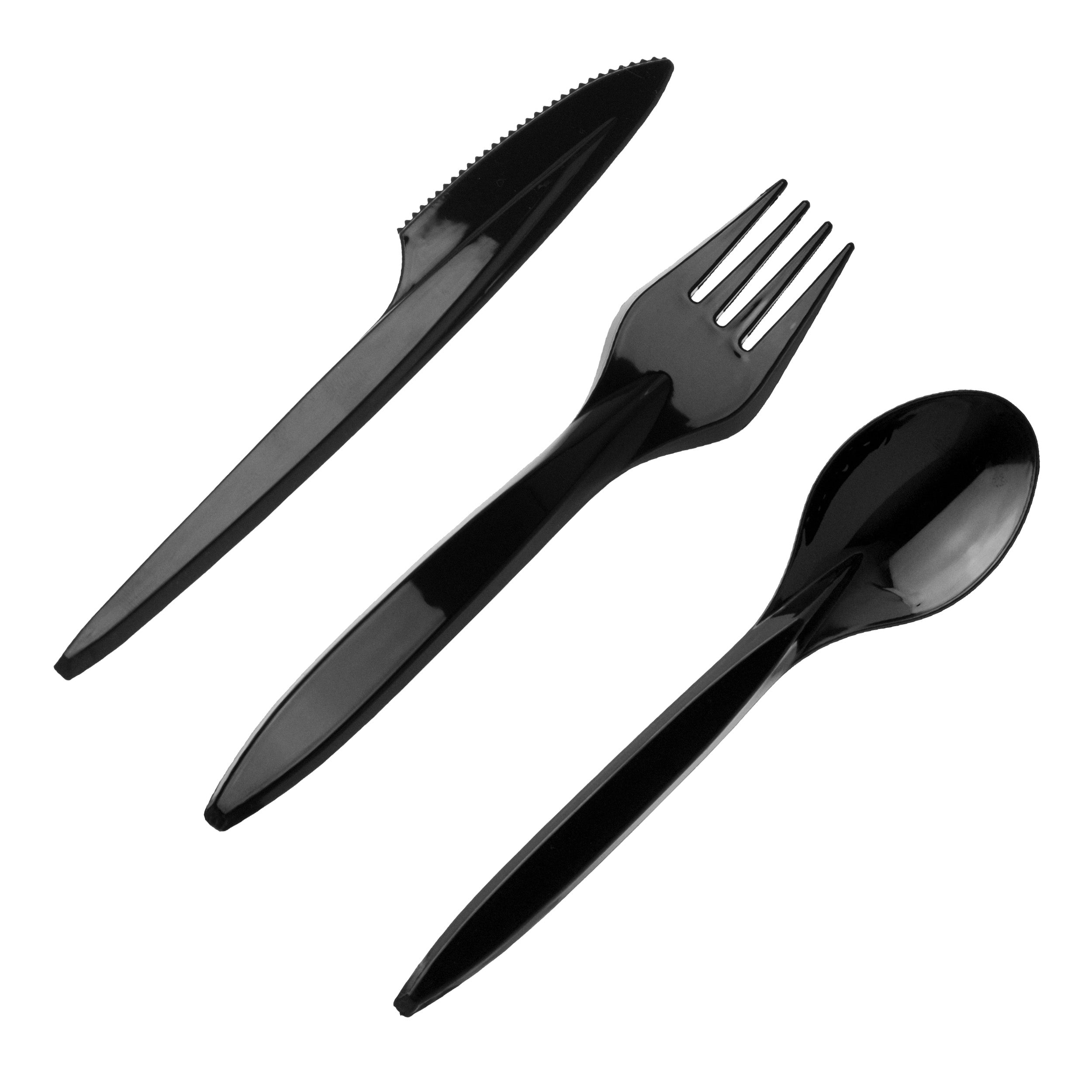 premium plastikbesteck 3&