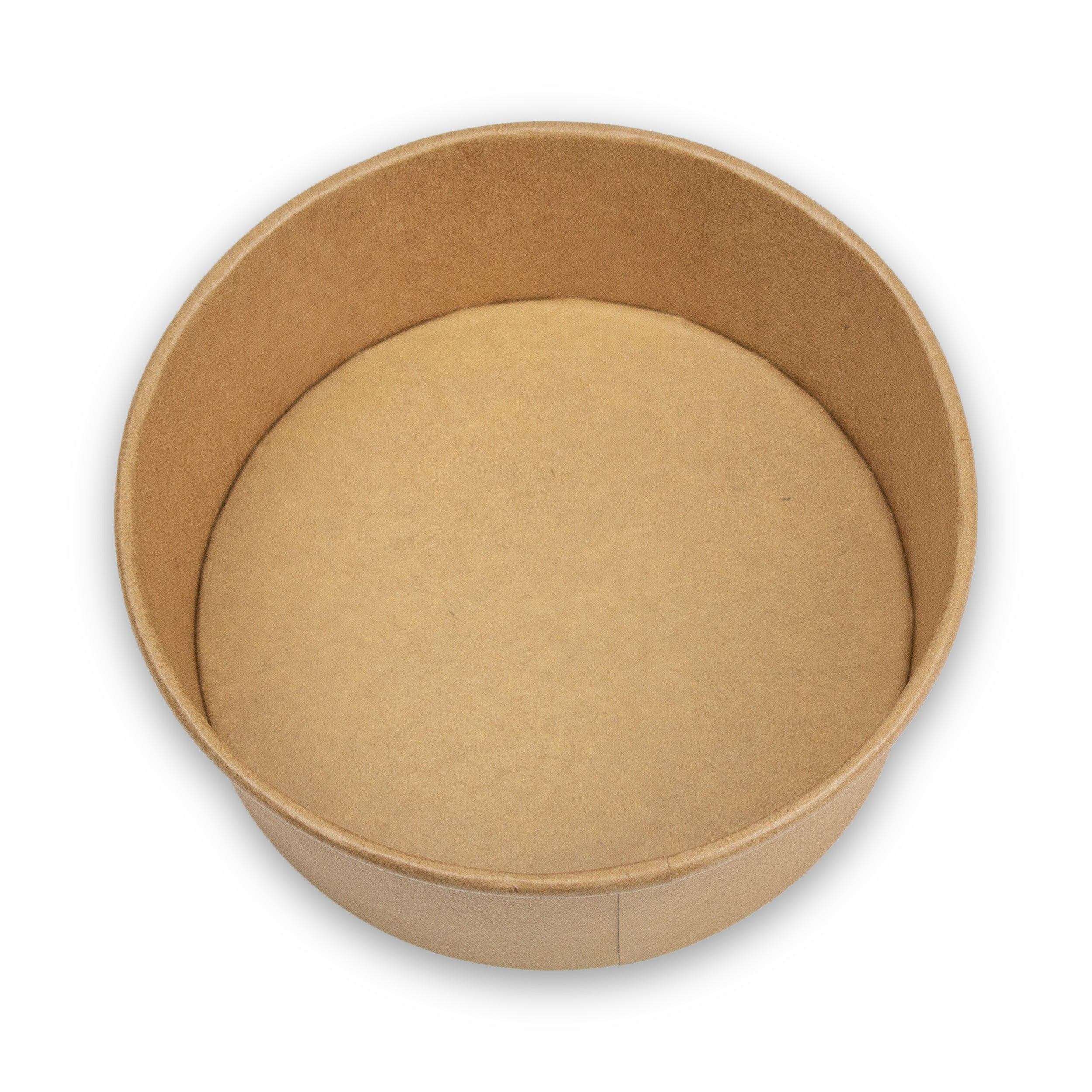 saladbox einweg bio 1100 ml Salatbox Kombi 184x161x56 mm mit Deckel Kraft Braun Rund