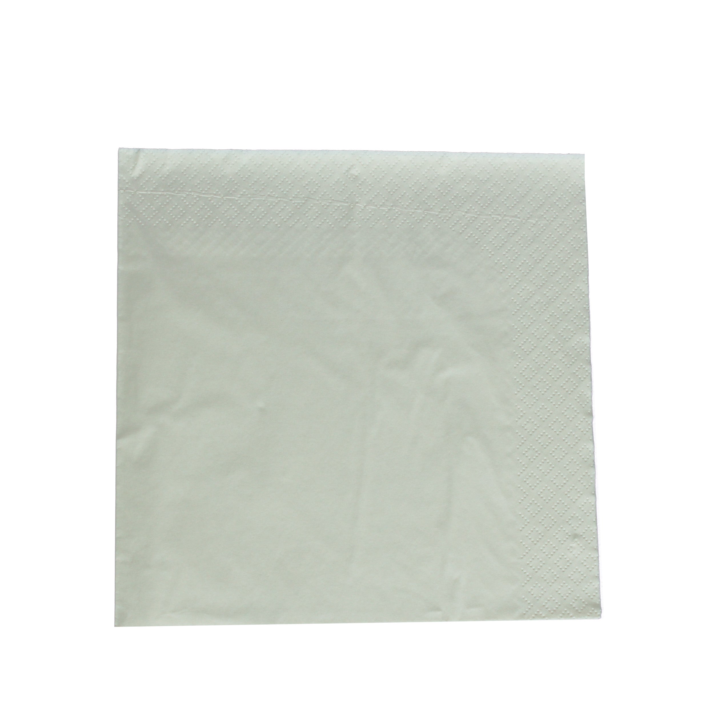 servietten Premium 40x40 cm Zellstoff 2-lagig 1/4 Falz Creme