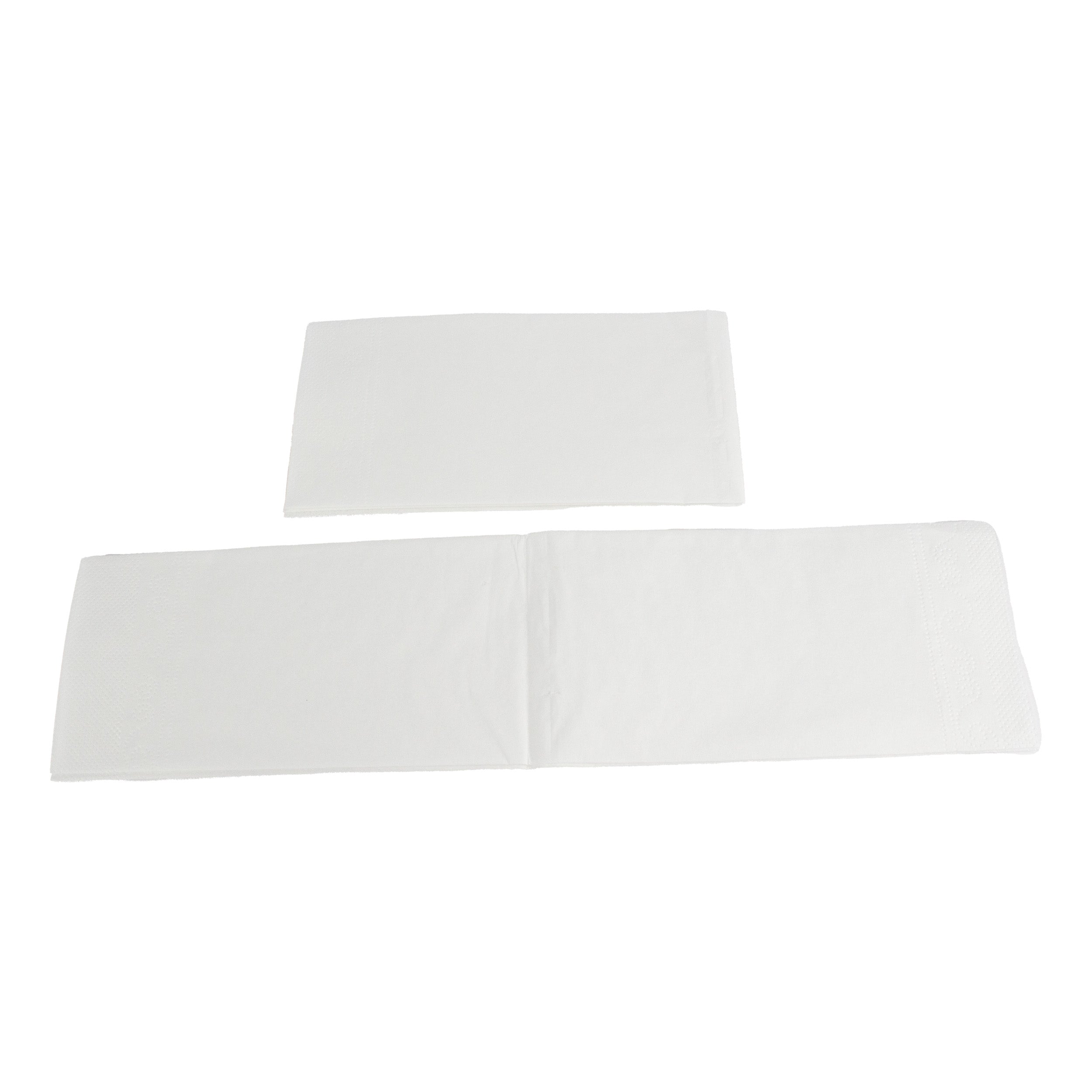 serviettenpapier Premium 40x40 cm Zellstoff 2-lagig 1/8 Falz Weiß