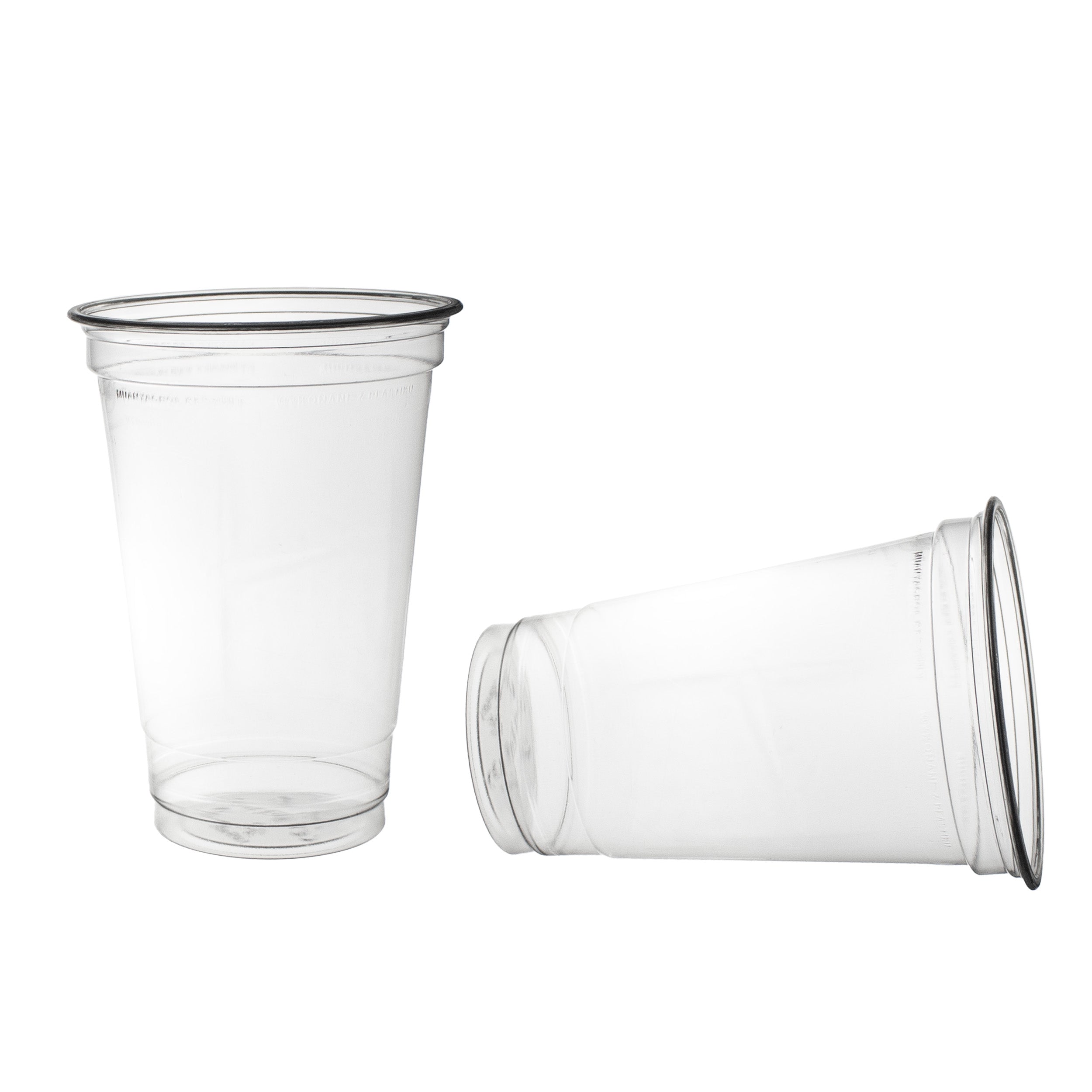 smoothie becher einweg 300ml Ø95mm Shakebecher 0,3L transparent RPET