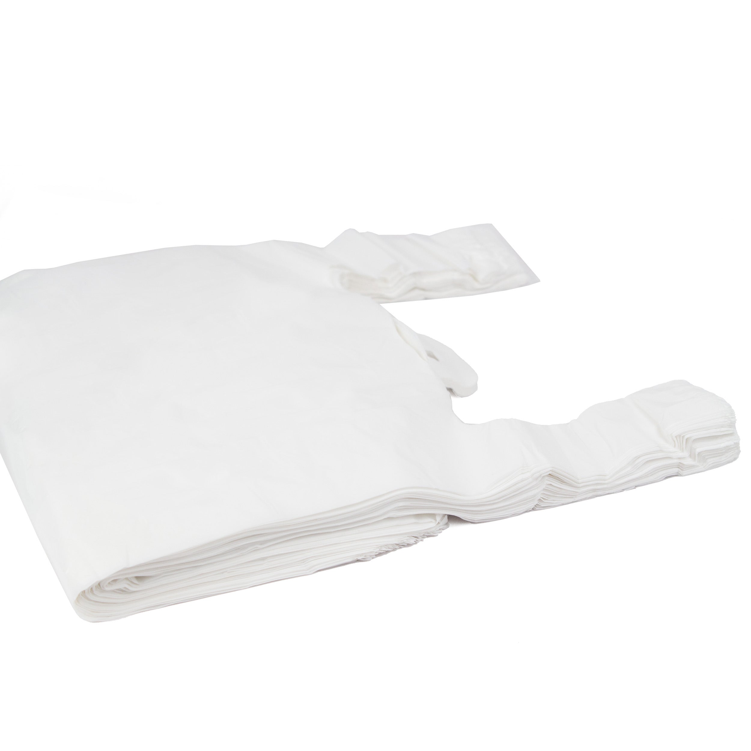 Super-Jumbo hemdchentragetasche 40+20x70 cm HDPE weiß geblockt