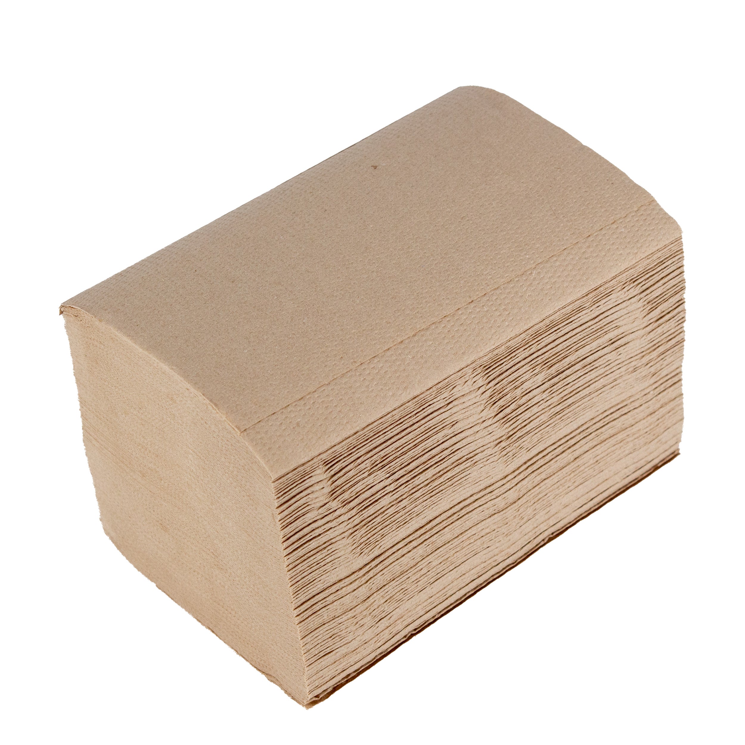 DayBays Servietten "System One" 21x16 cm 2-lagig 1/2 Falz Havanna Natur Braun