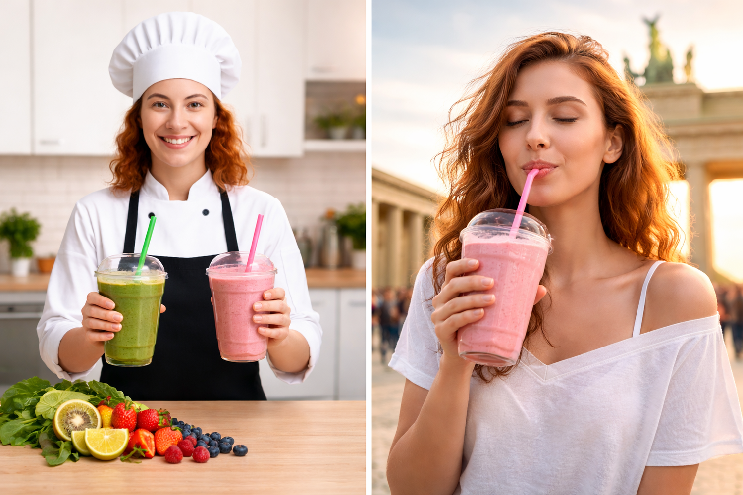 Smoothiebecher kaufen – Größen 200 bis 500 ml für To-Go | Daybays
