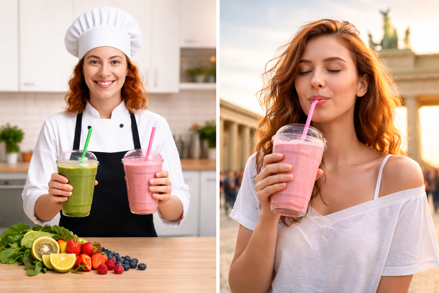 Smoothiebecher kaufen – Größen 200 bis 500 ml für To-Go | Daybays