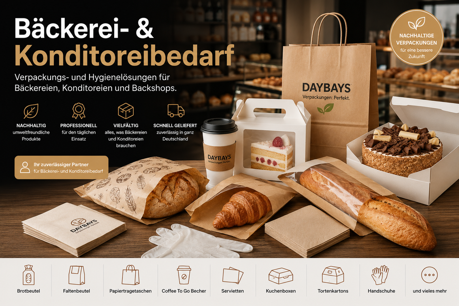 Bäckerei- &amp; Konditoreibedarf