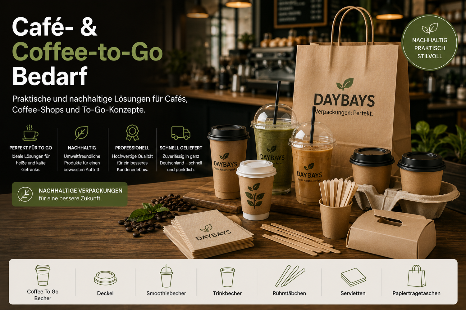 Café- &amp; Coffee-to-Go Bedarf