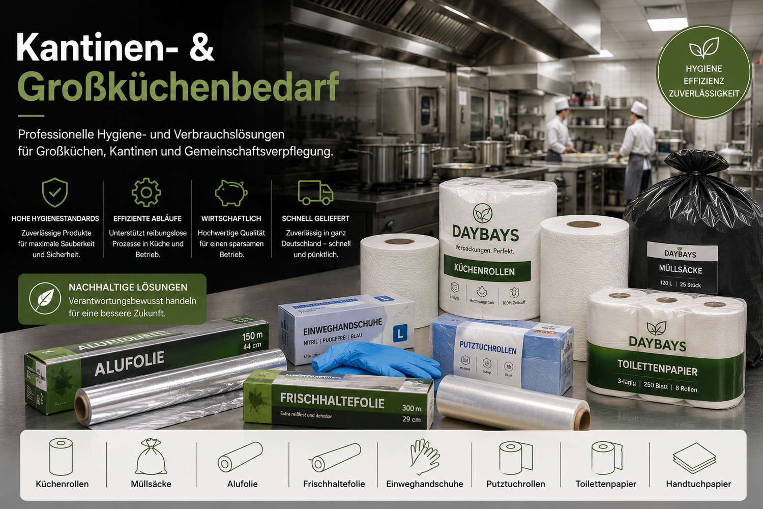 Kantinen- &amp; Großküchenbedarf