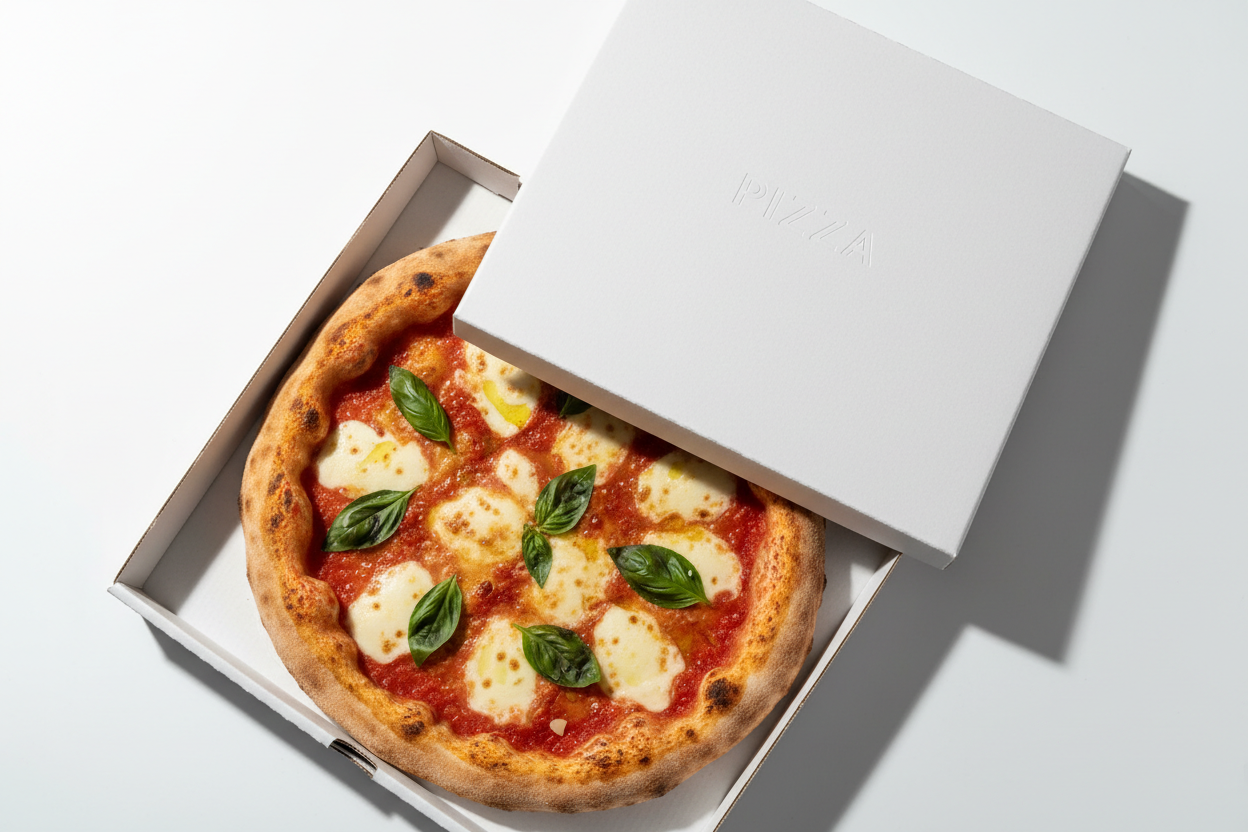 Pizzakartons für Take-away und Pizza Lieferservice