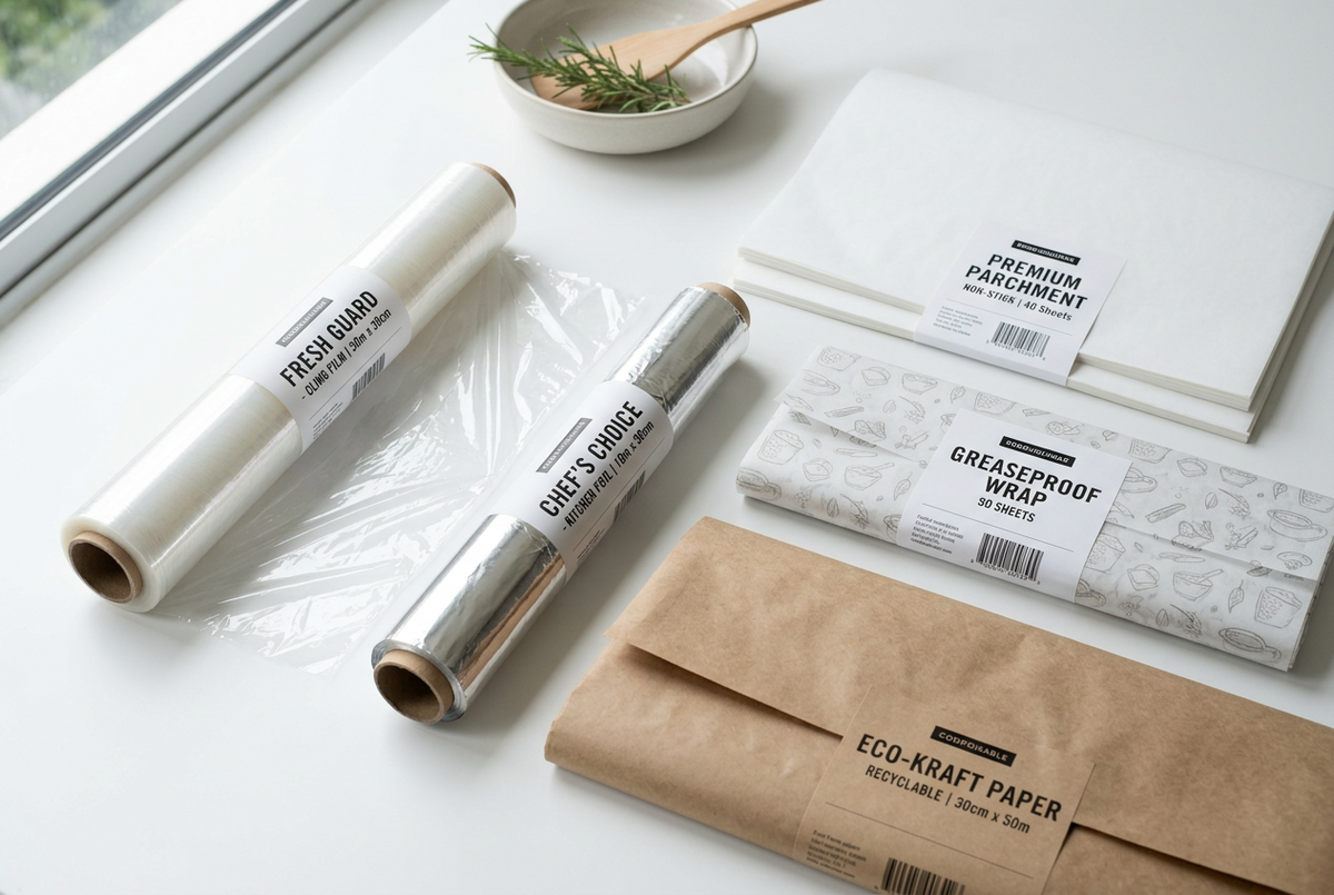 Folien &amp; Lebensmittelpapier