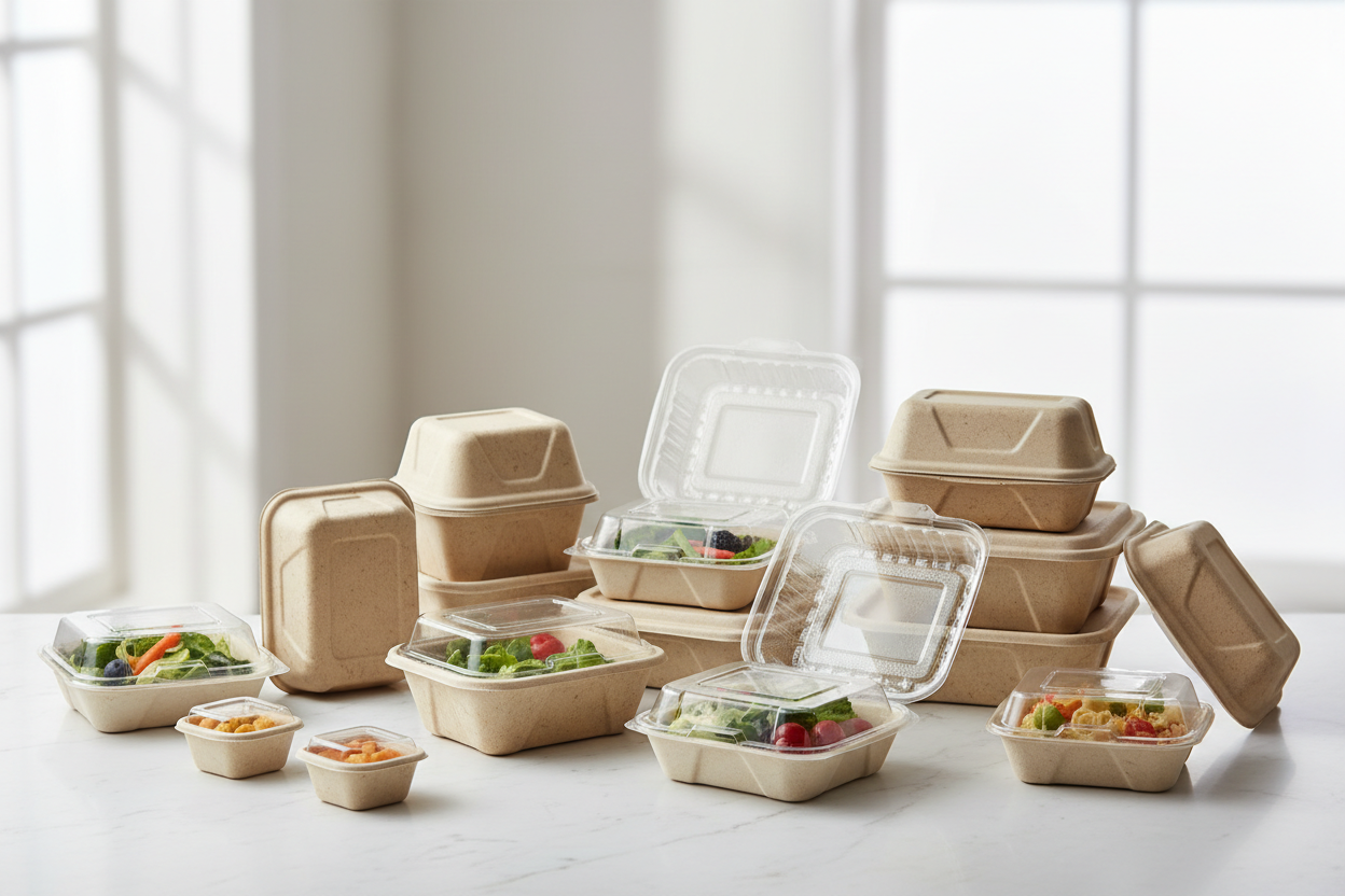 Klappschalen für Imbiss, Gastronomie und Take-away