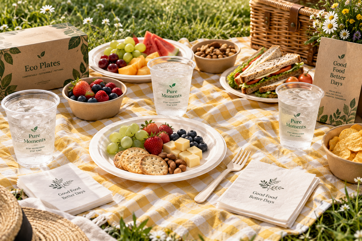 Picknick-Sammlung