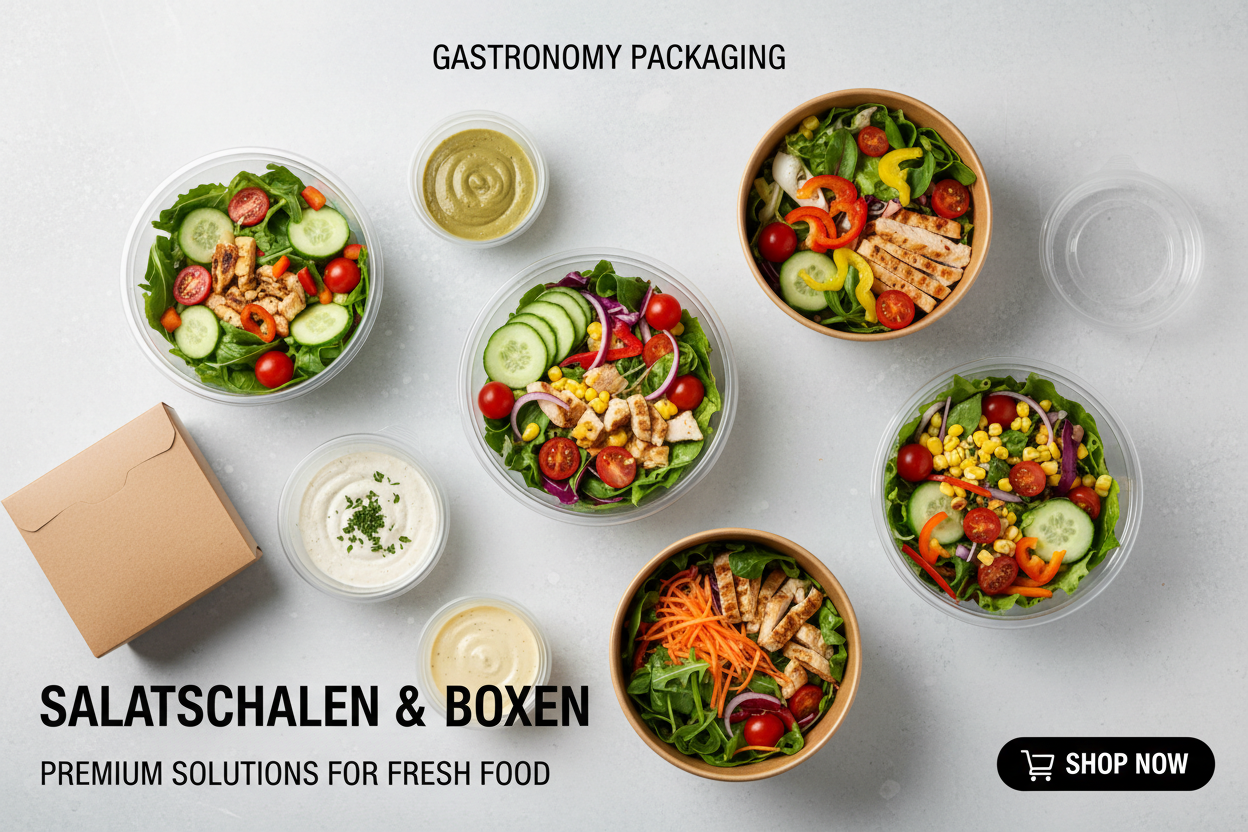 Salatboxen &amp; Salatschalen für Gastronomie und Take-away