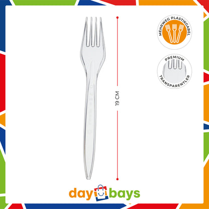 Plastikbesteck Delux 2&