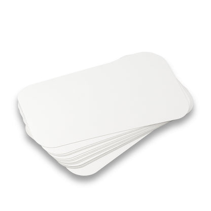 Deckel für Aluschale R84-861L aus Pappe mit aluminiumbeschichtetes Material 213x147 mm Rechteckig