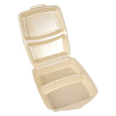 dinner box 2 teilig 220x285x75 mm Champagner laminiert