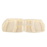 dinnerbox 3 teilig 220x285x75 mm Champagner laminiert 
