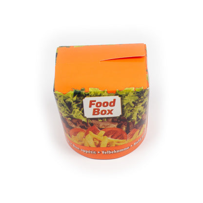 döner to go 16 oz 500 ml Papier+PE-beschichtet mit Druck Motiv &quot;Guten Appetit&quot; Rund Rot