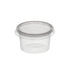 dressingboxx (Saucecup) 30cc. 46x28 mm Kombi-Verpackung Transparent inklusive passende Deckel